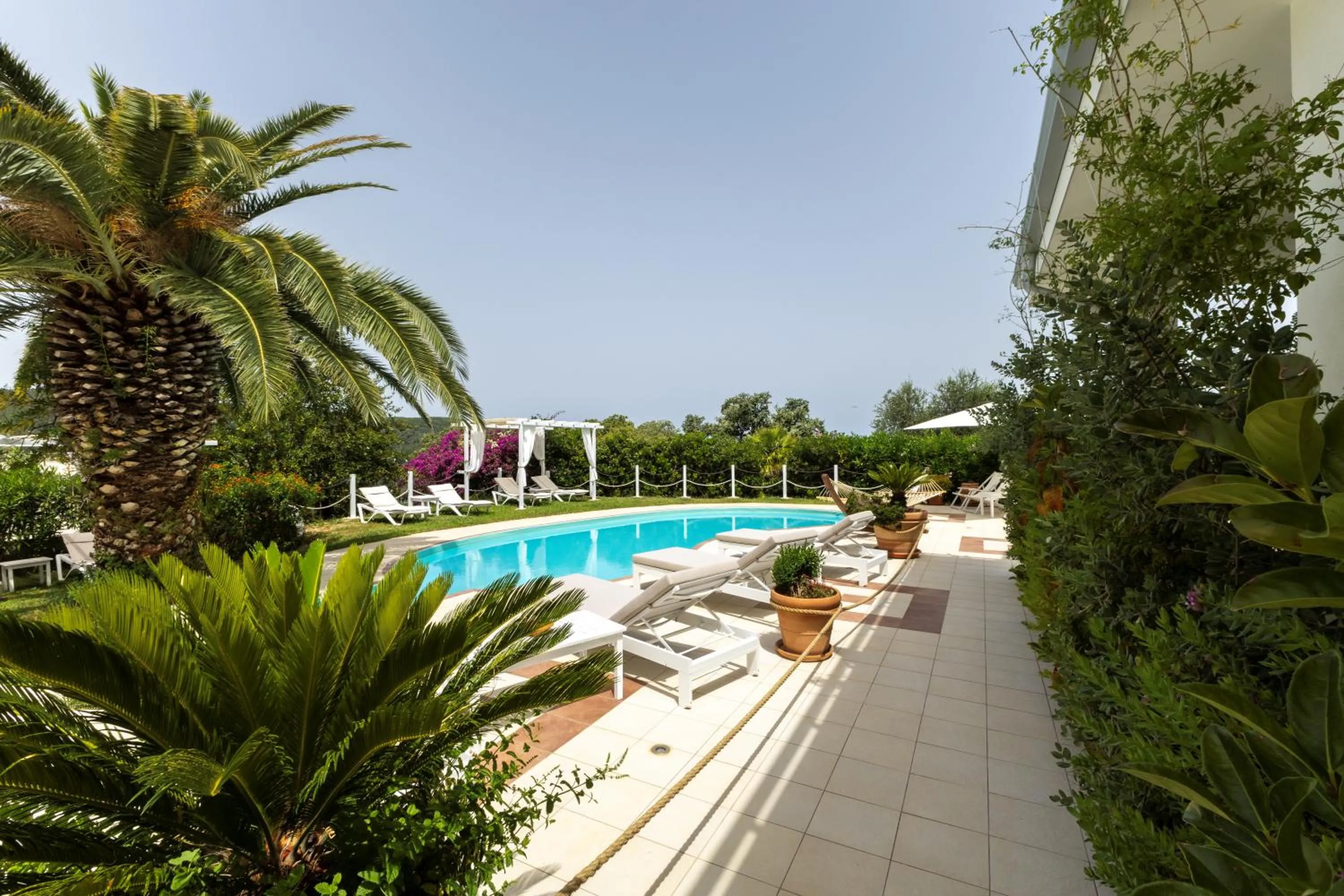 Swimming pool in B&B White House