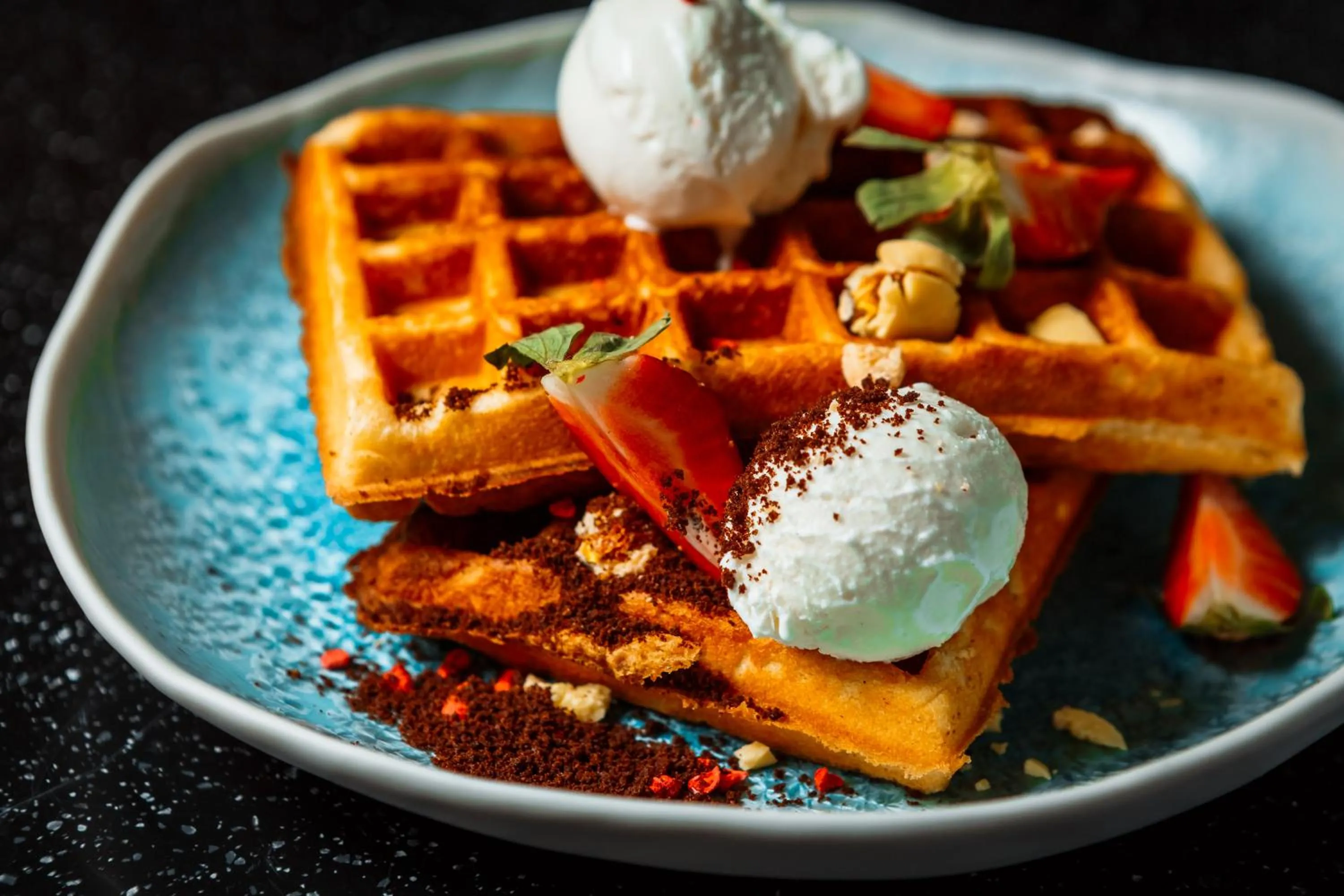 Food close-up in Jurmala Golf Club&Hotel