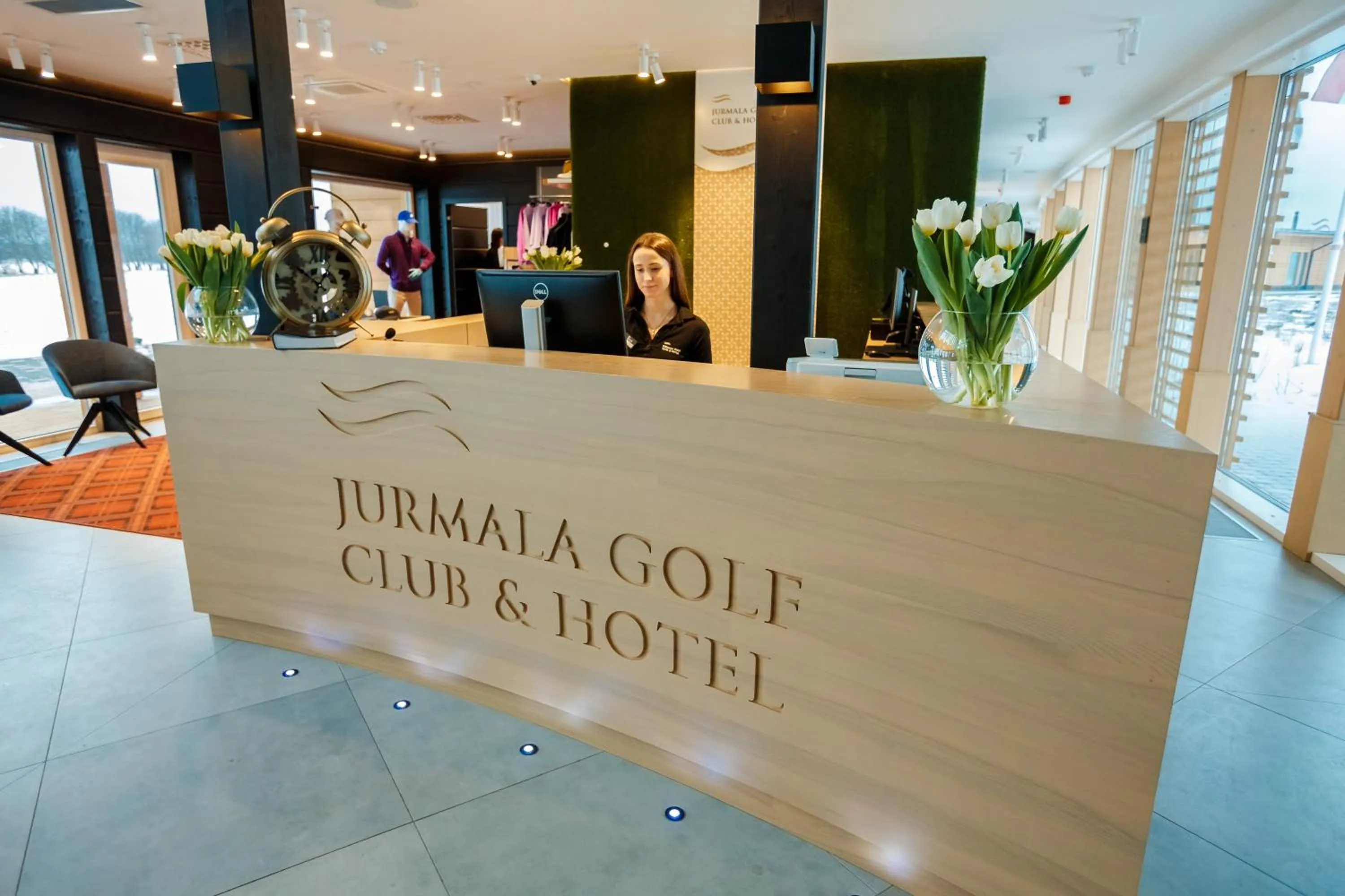 Lobby or reception in Jurmala Golf Club&Hotel