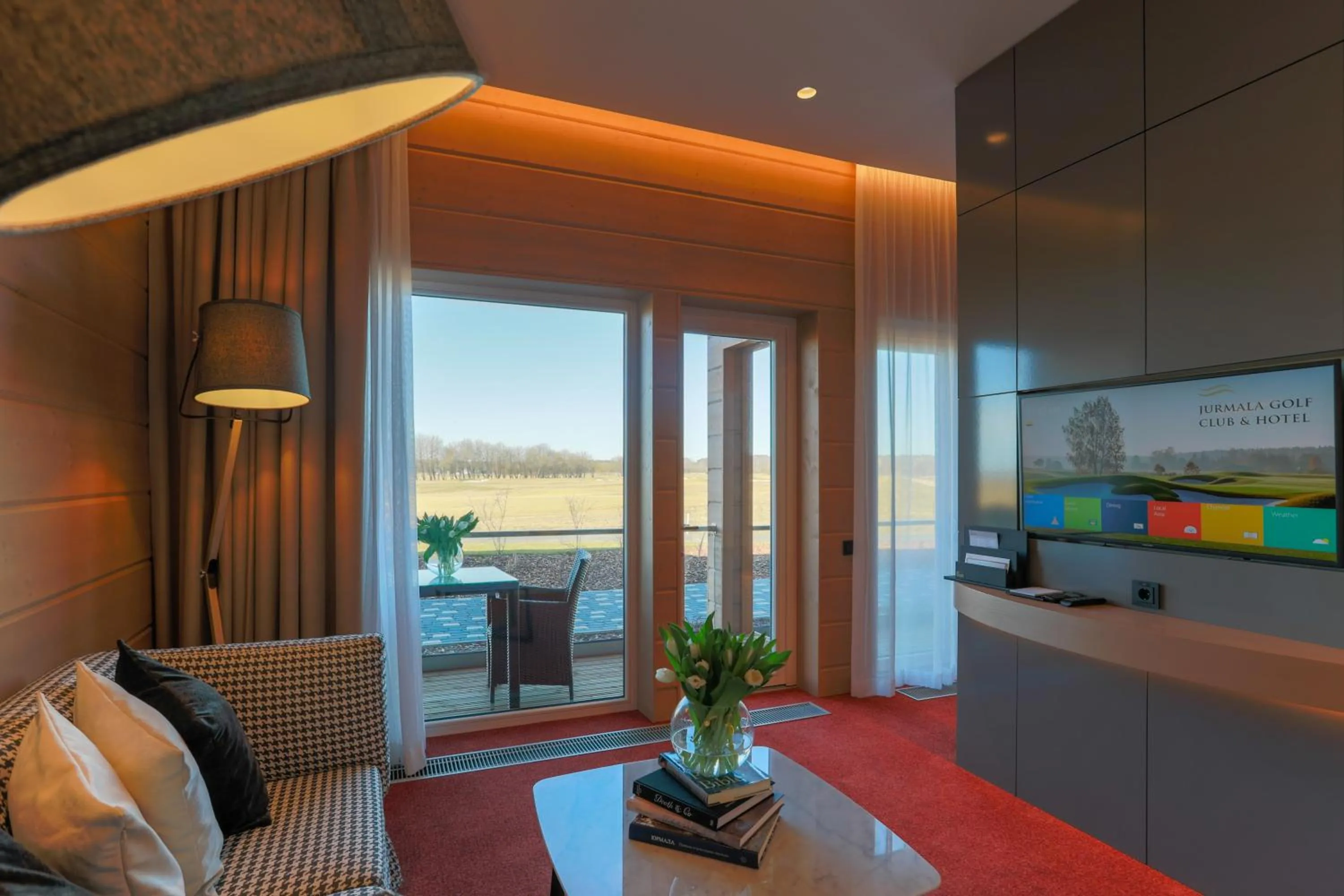 Living room in Jurmala Golf Club&Hotel