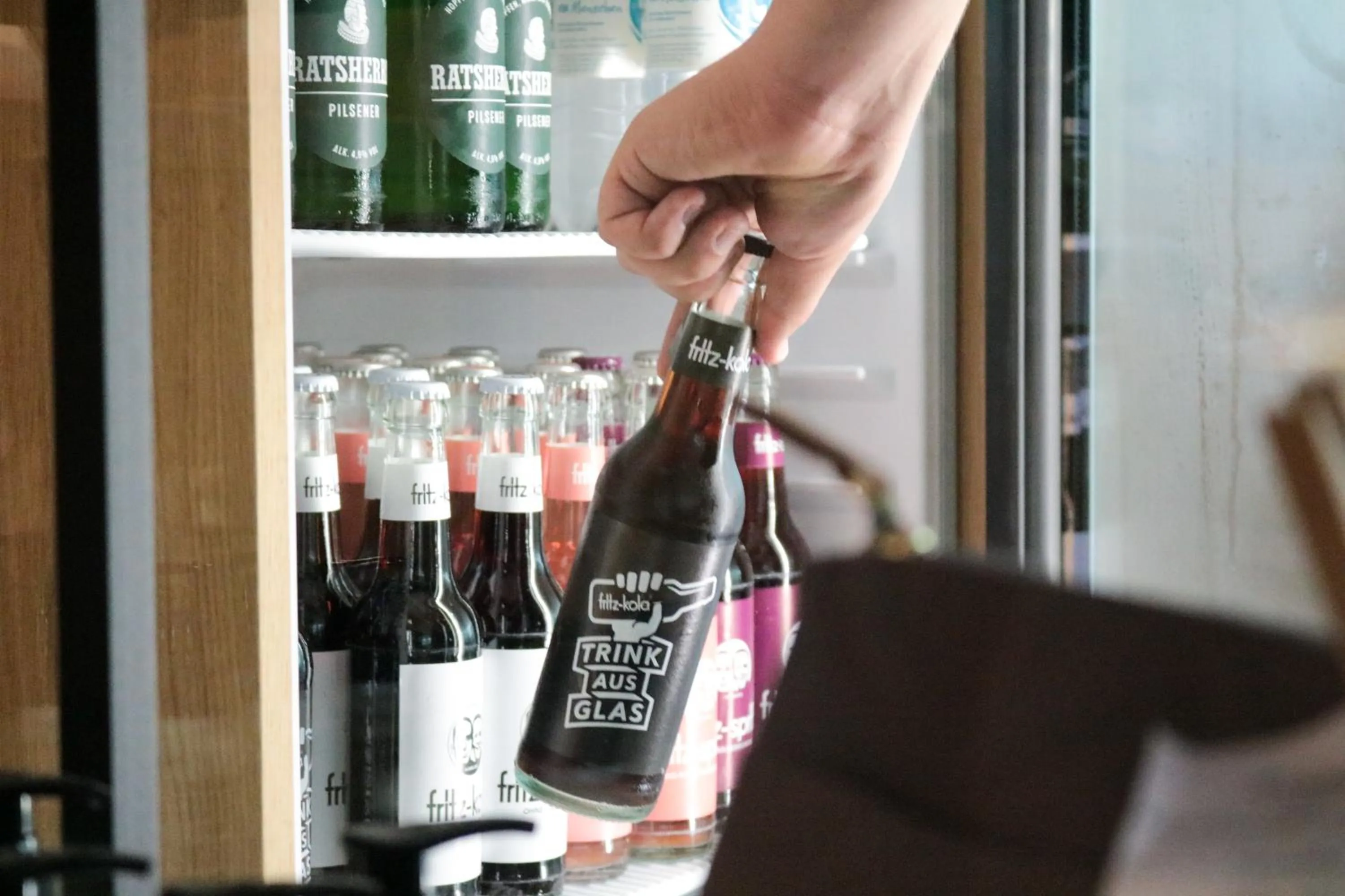 Restaurant/places to eat in Auszeit Hotel Hamburg