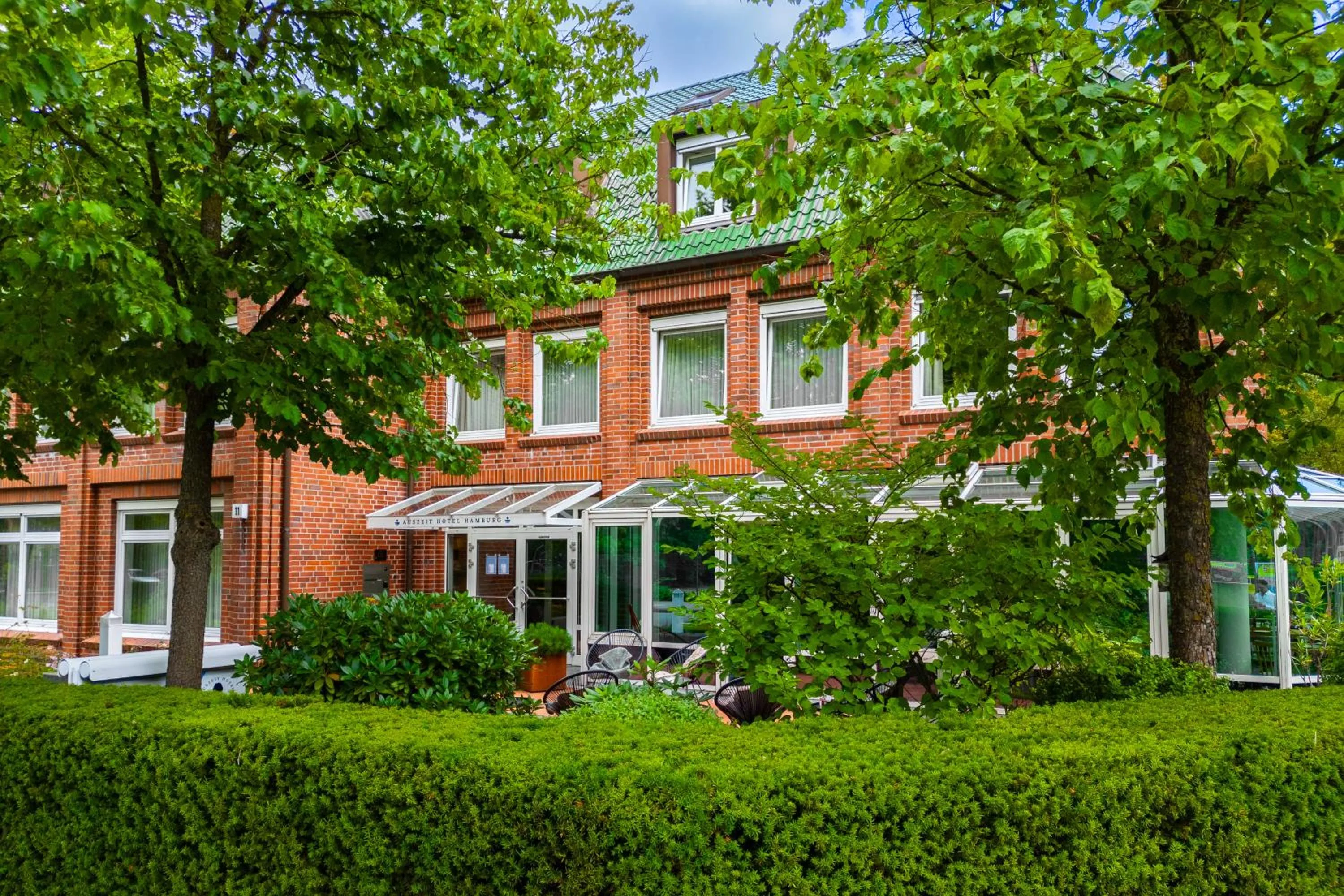 Property building in Auszeit Hotel Hamburg