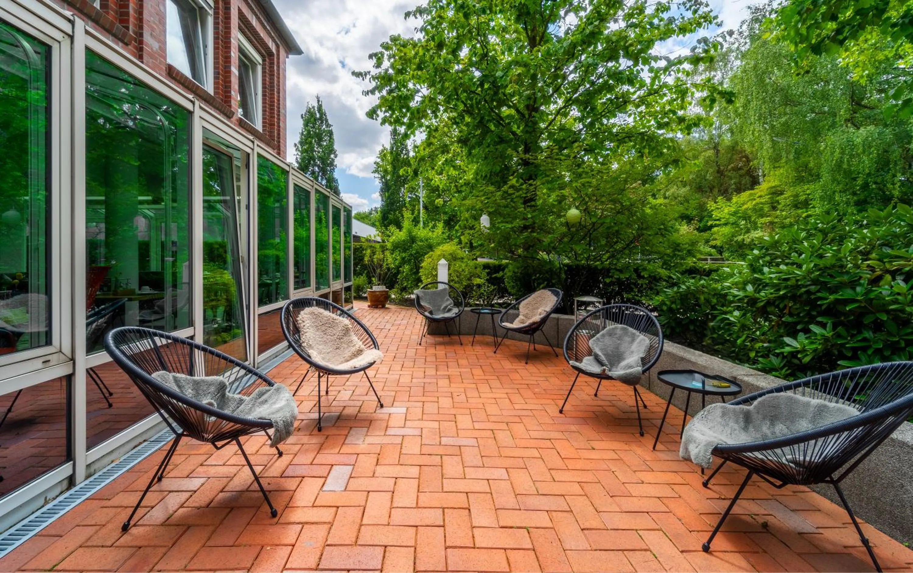 Seating area in Auszeit Hotel Hamburg