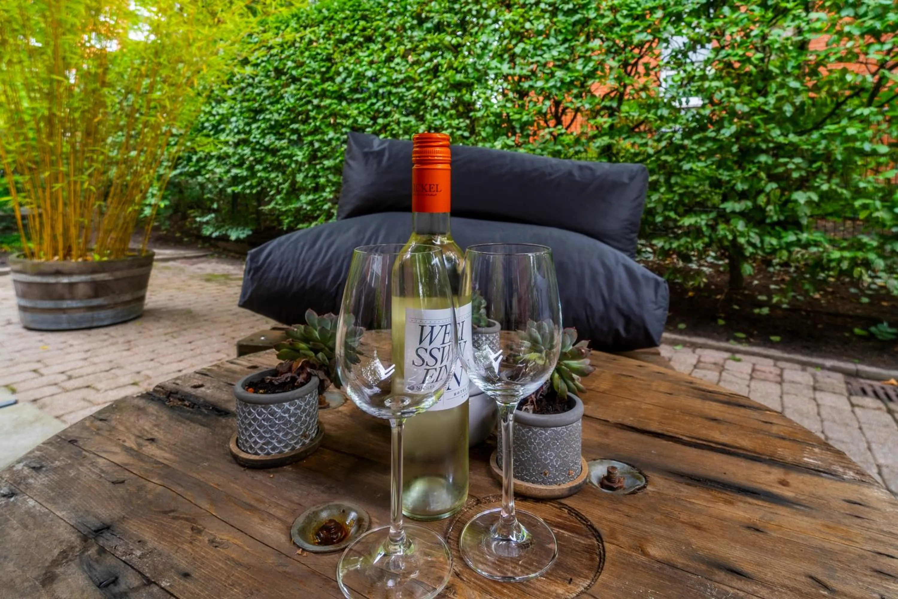 Garden in Auszeit Hotel Hamburg