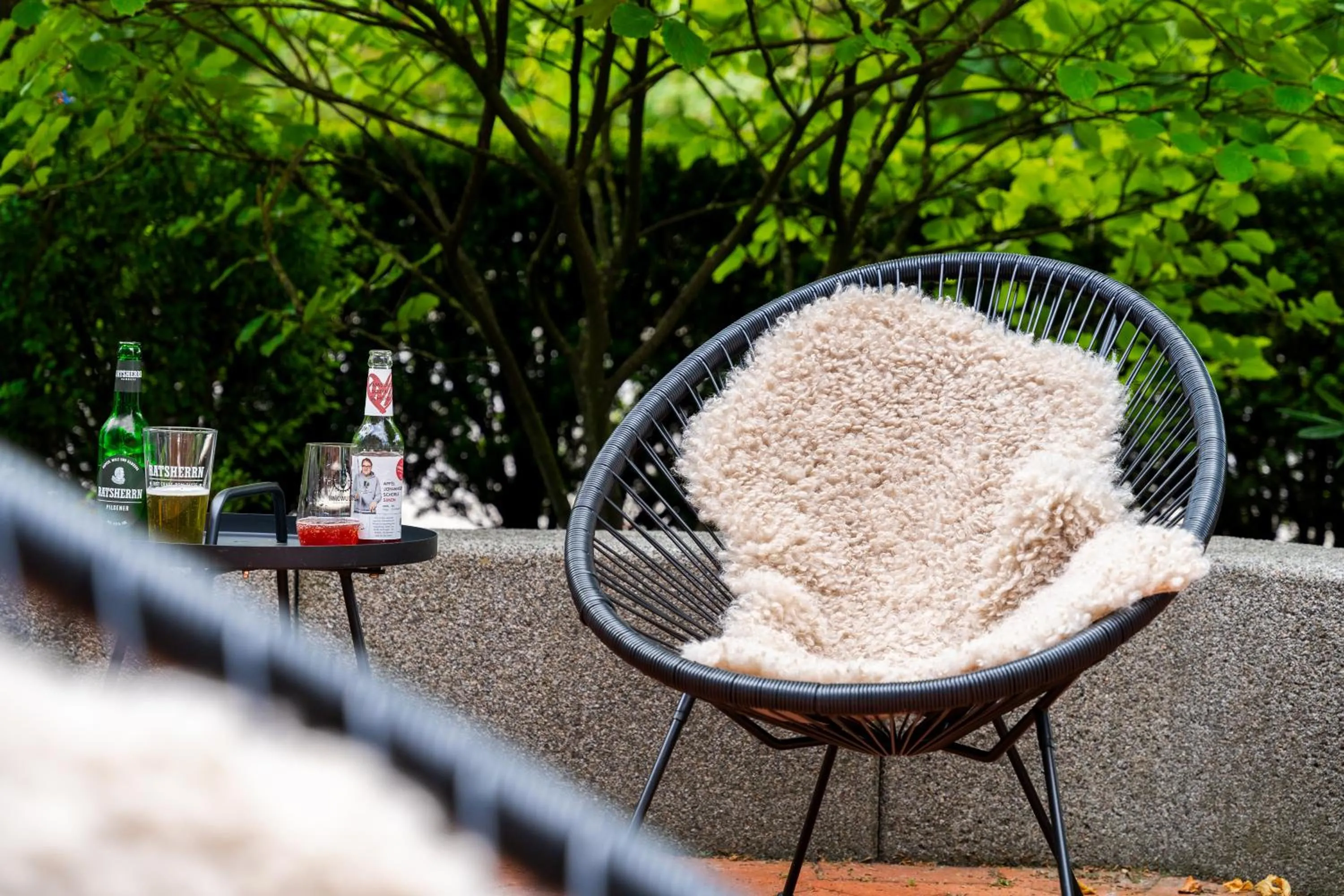 Balcony/Terrace in Auszeit Hotel Hamburg