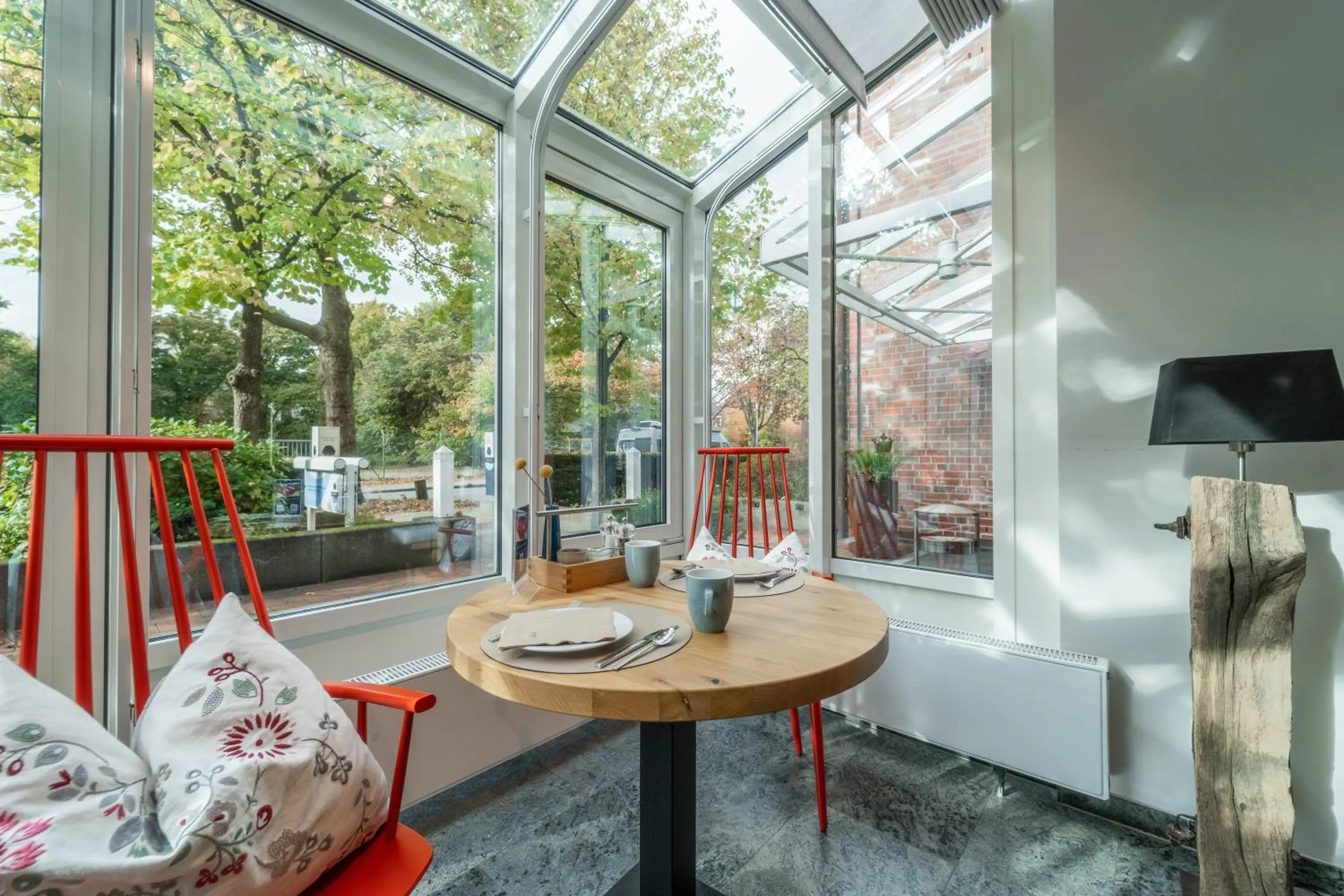 Restaurant/places to eat in Auszeit Hotel Hamburg