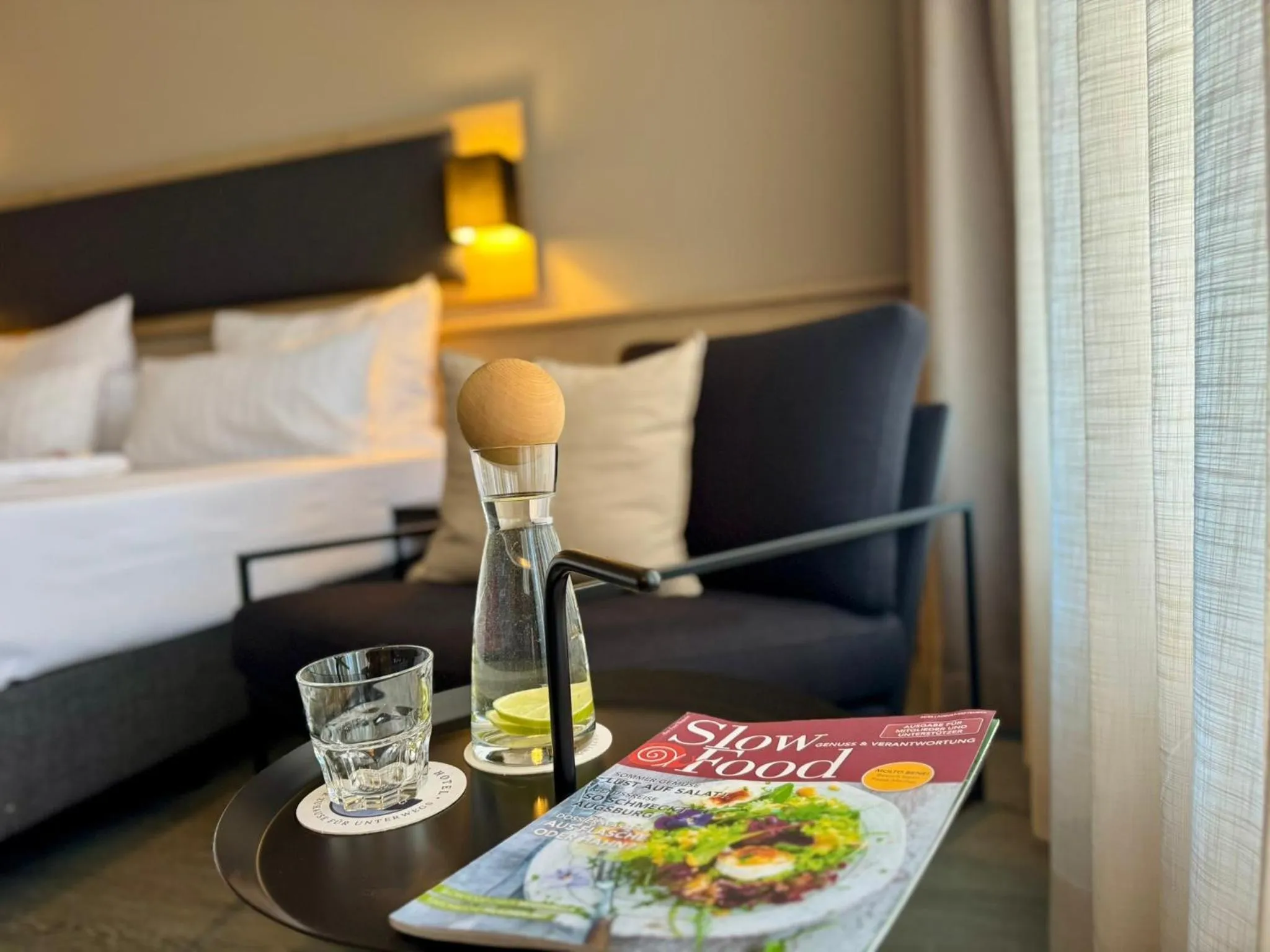 Photo of the whole room, Bed in Auszeit Hotel Hamburg