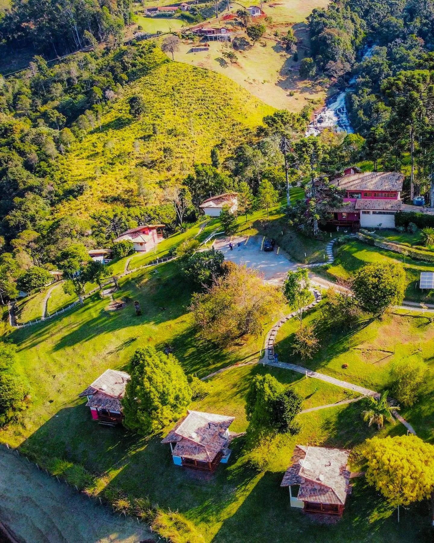 Bird's eye view in Pousada Espelho Dagua