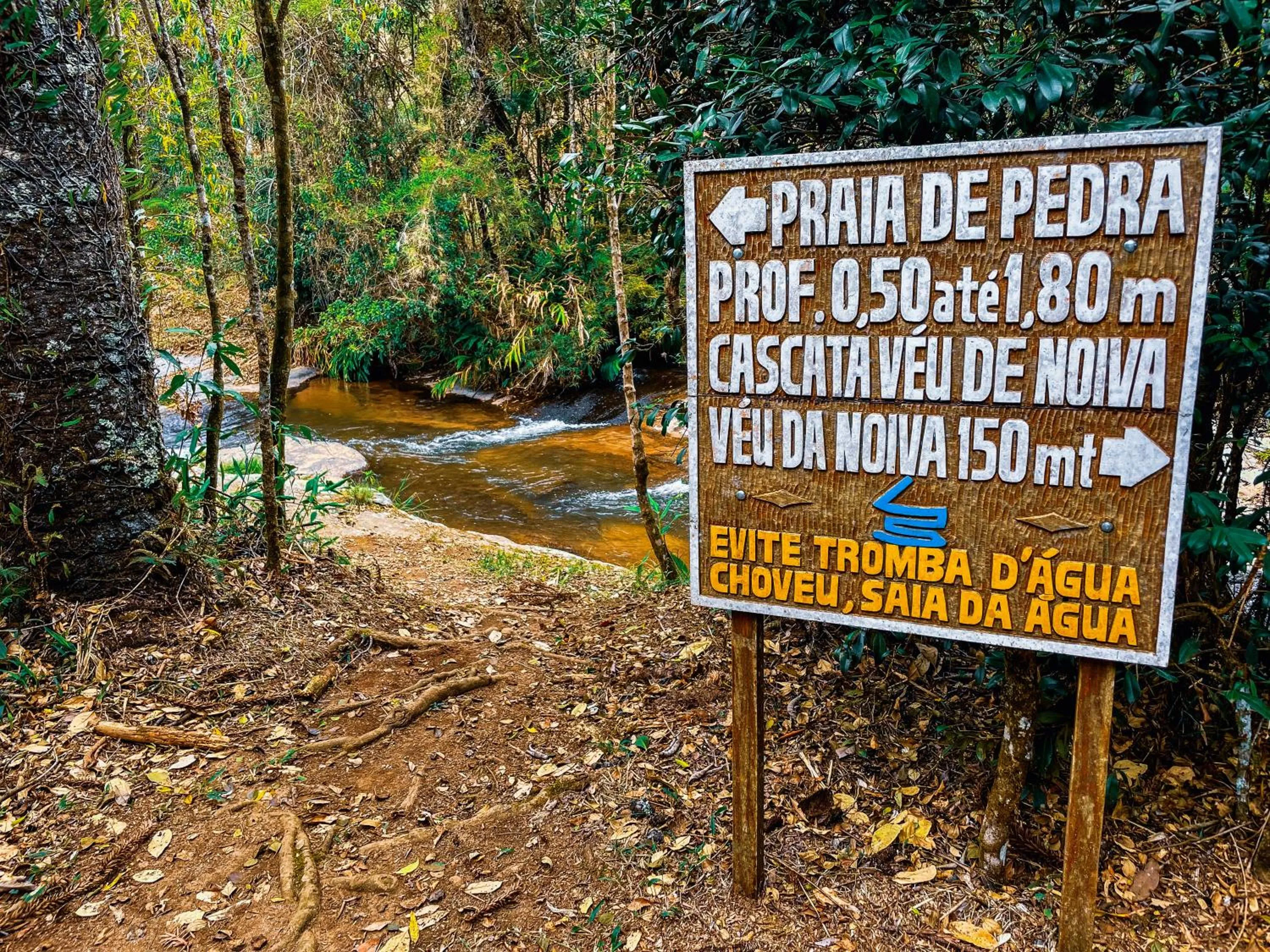 Natural landscape in Pousada Espelho Dagua