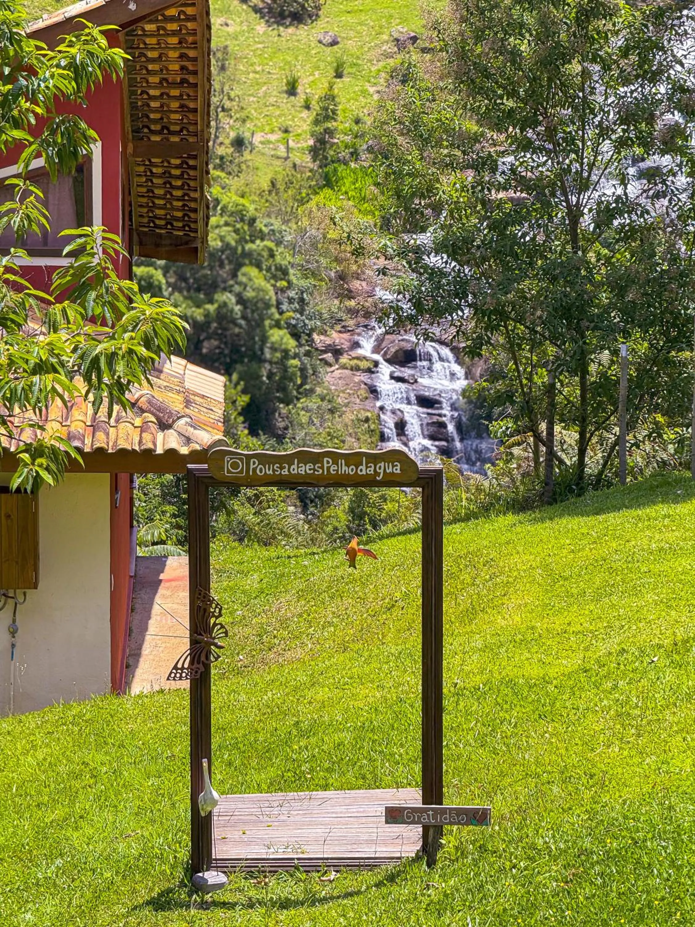 Garden in Pousada Espelho Dagua