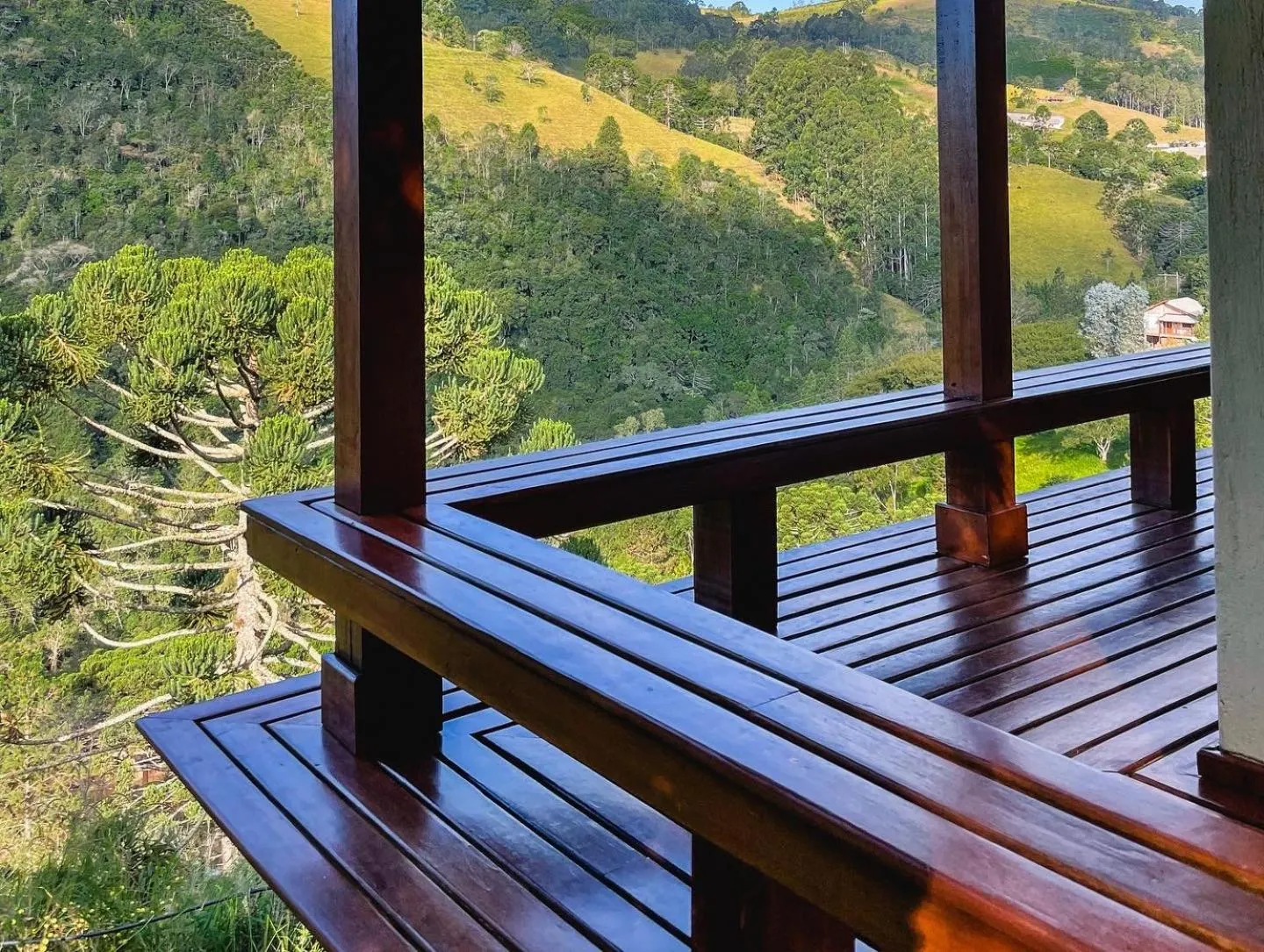 Balcony/Terrace in Pousada Espelho Dagua