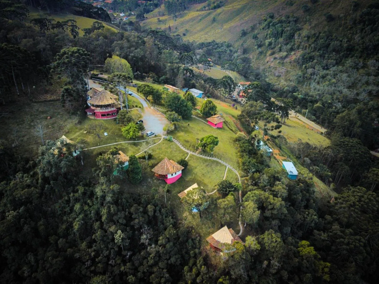 Mountain view in Pousada Espelho Dagua