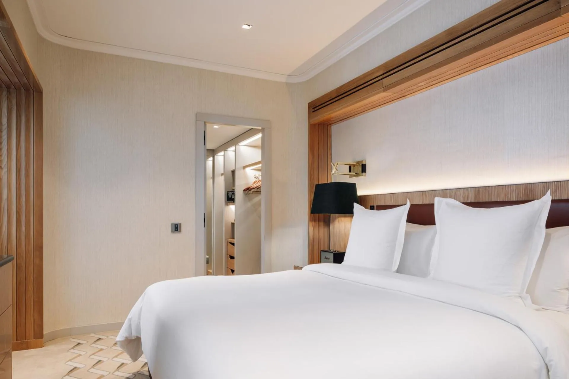 Bed in Four Seasons Hotel Ritz Lisbon