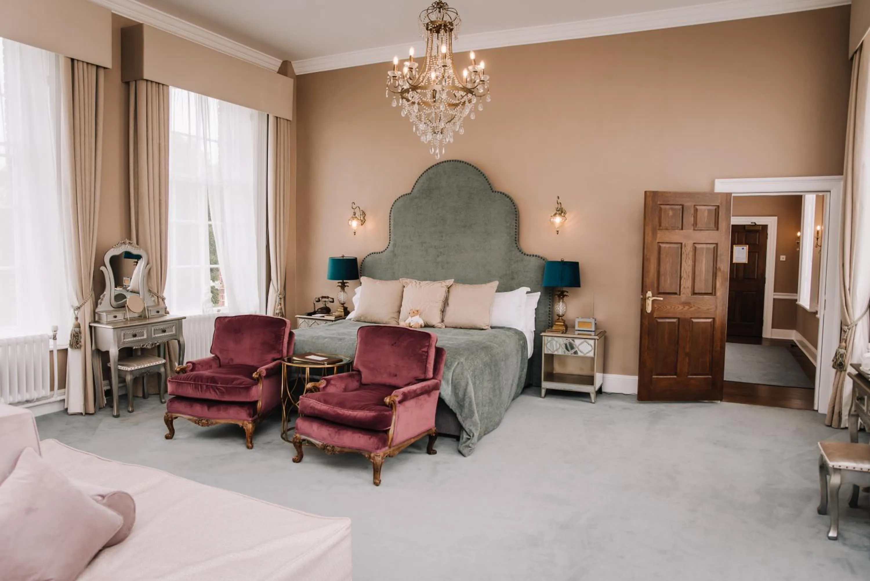Bedroom in Hawkstone Hall Hotel & Gardens