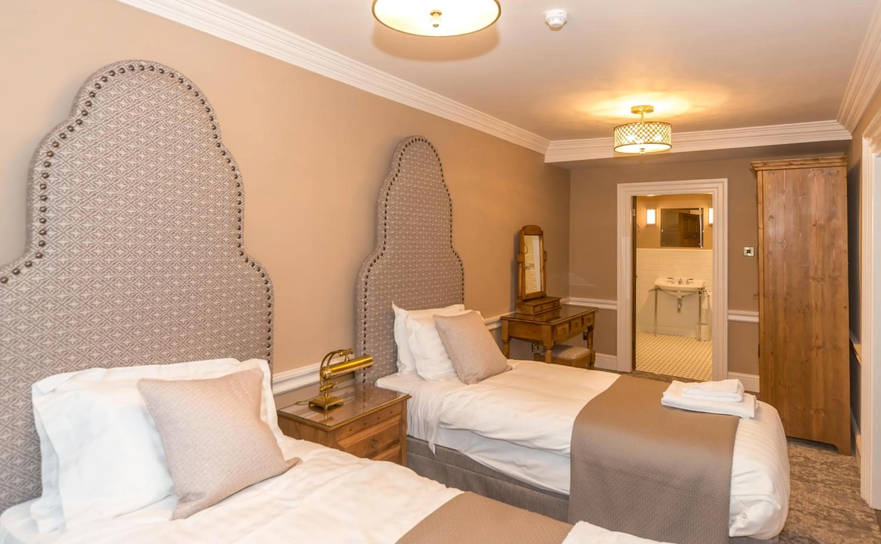 Bed in Hawkstone Hall Hotel & Gardens