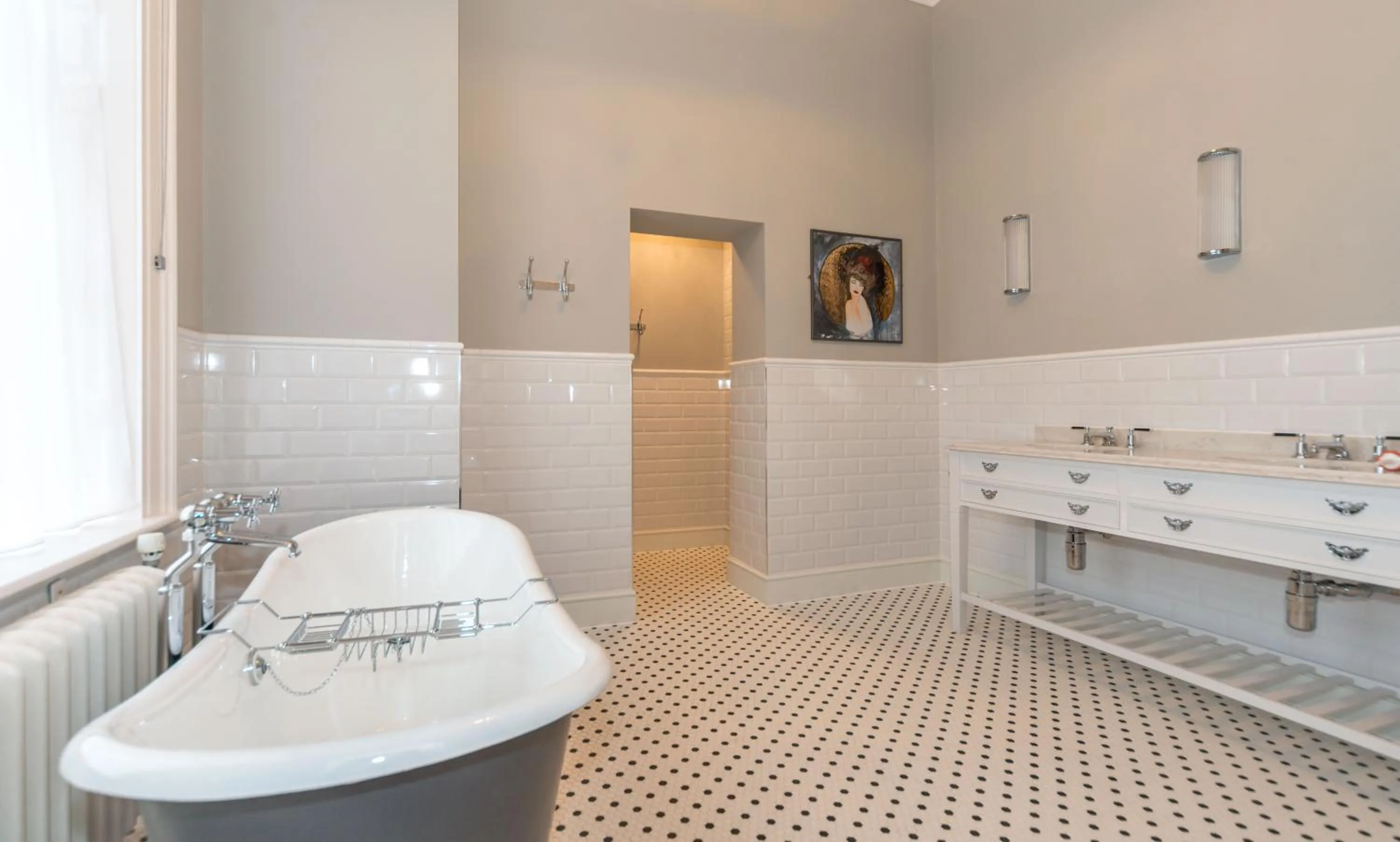 Bathroom in Hawkstone Hall Hotel & Gardens