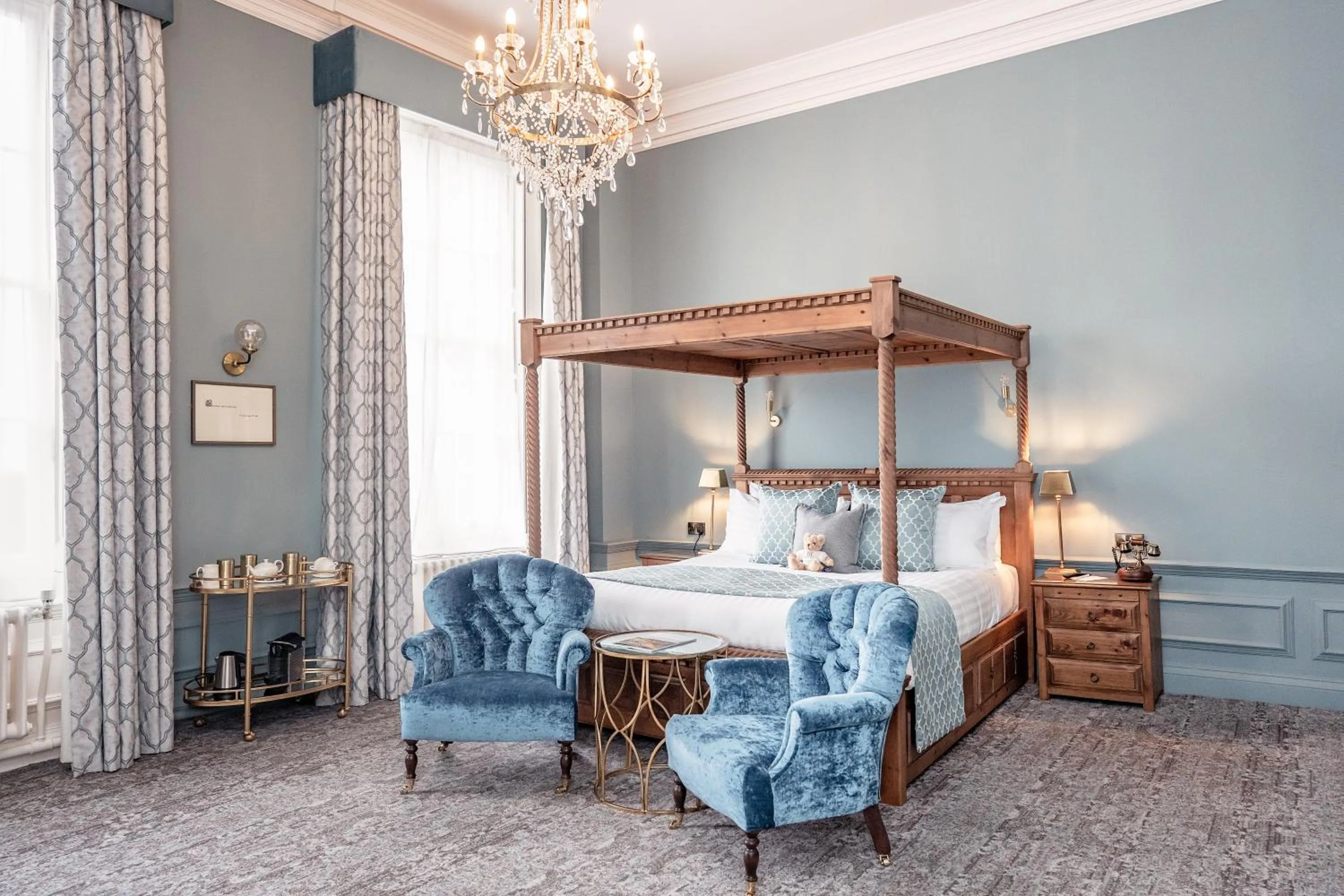 Bedroom, Bed in Hawkstone Hall Hotel & Gardens