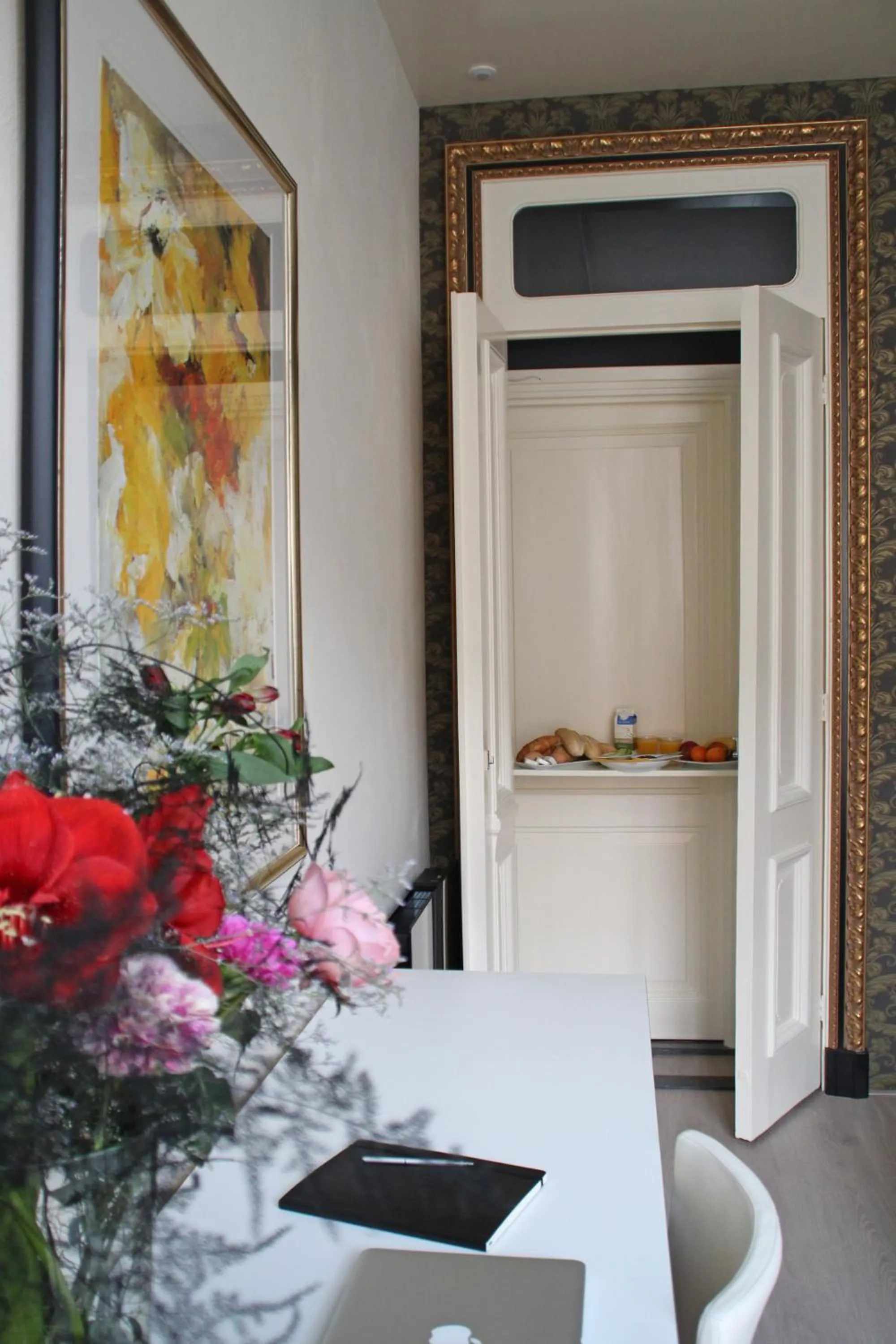 Decorative detail in Hof, a luxury B&B in the center of Eindhoven