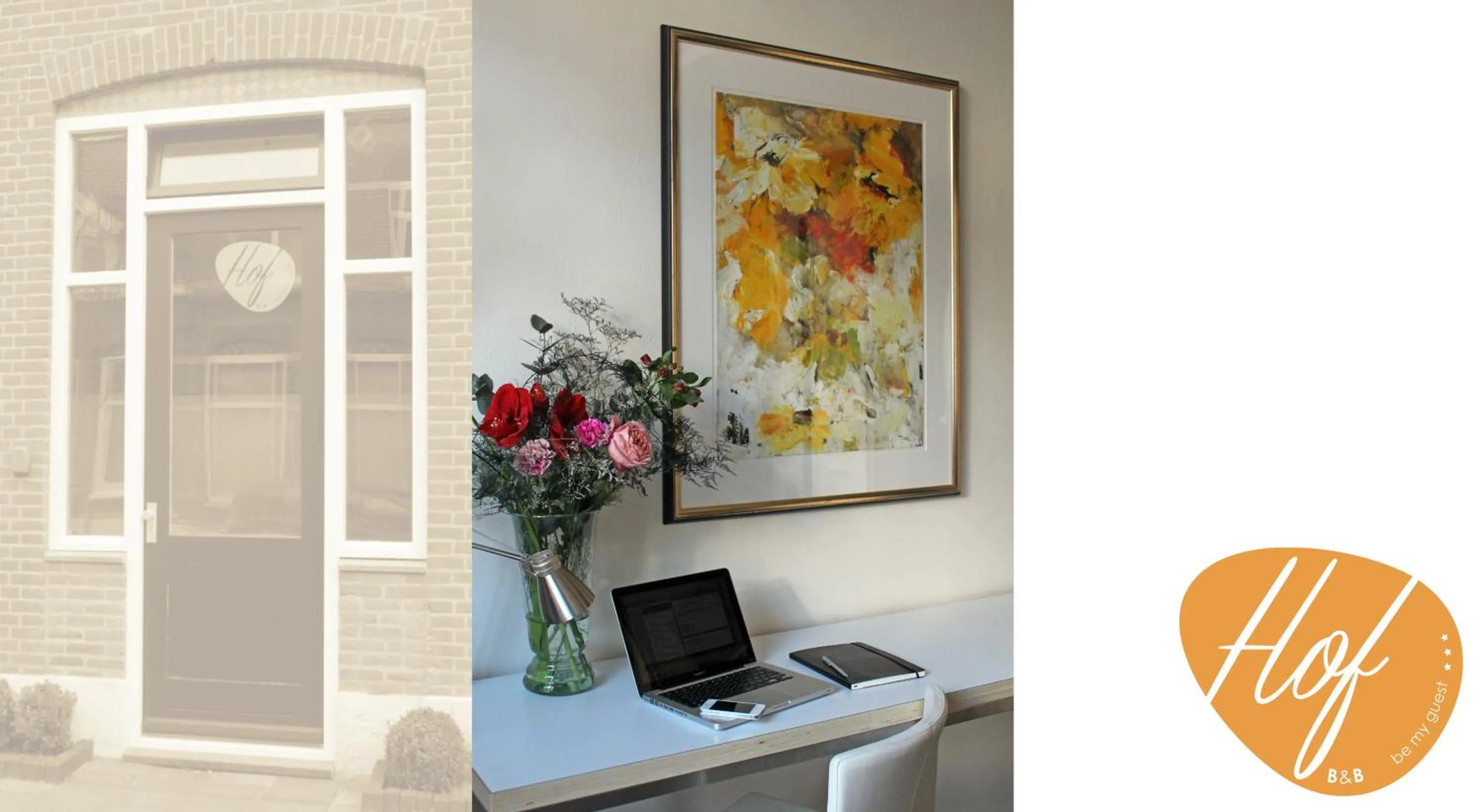 Decorative detail in Hof, a luxury B&B in the center of Eindhoven