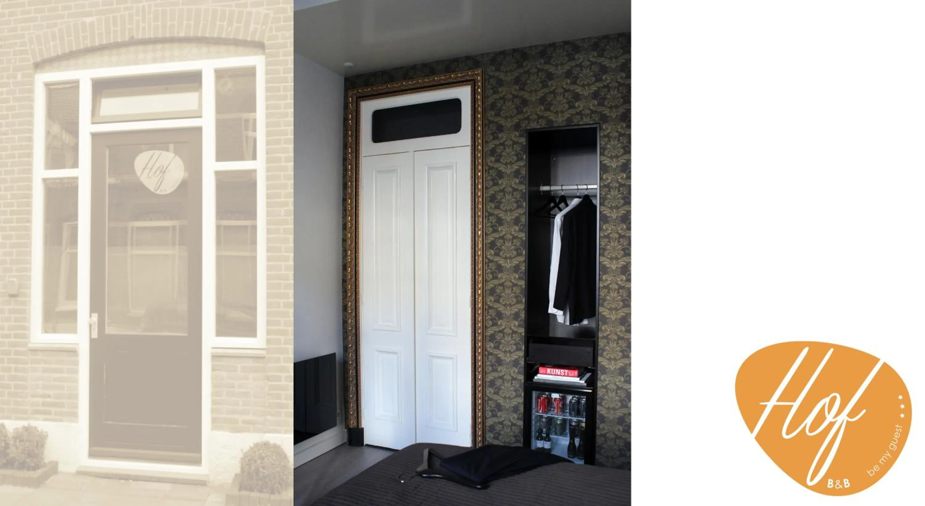 Decorative detail in Hof, a luxury B&B in the center of Eindhoven