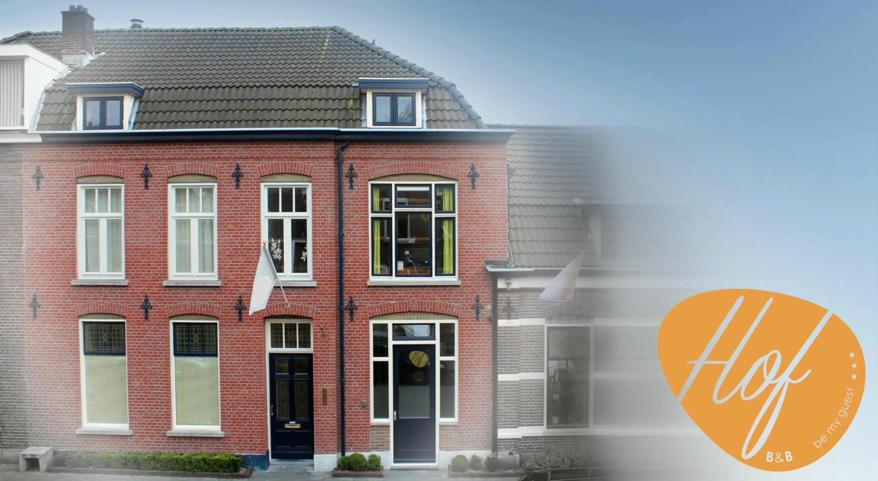 Facade/entrance in Hof, a luxury B&B in the center of Eindhoven