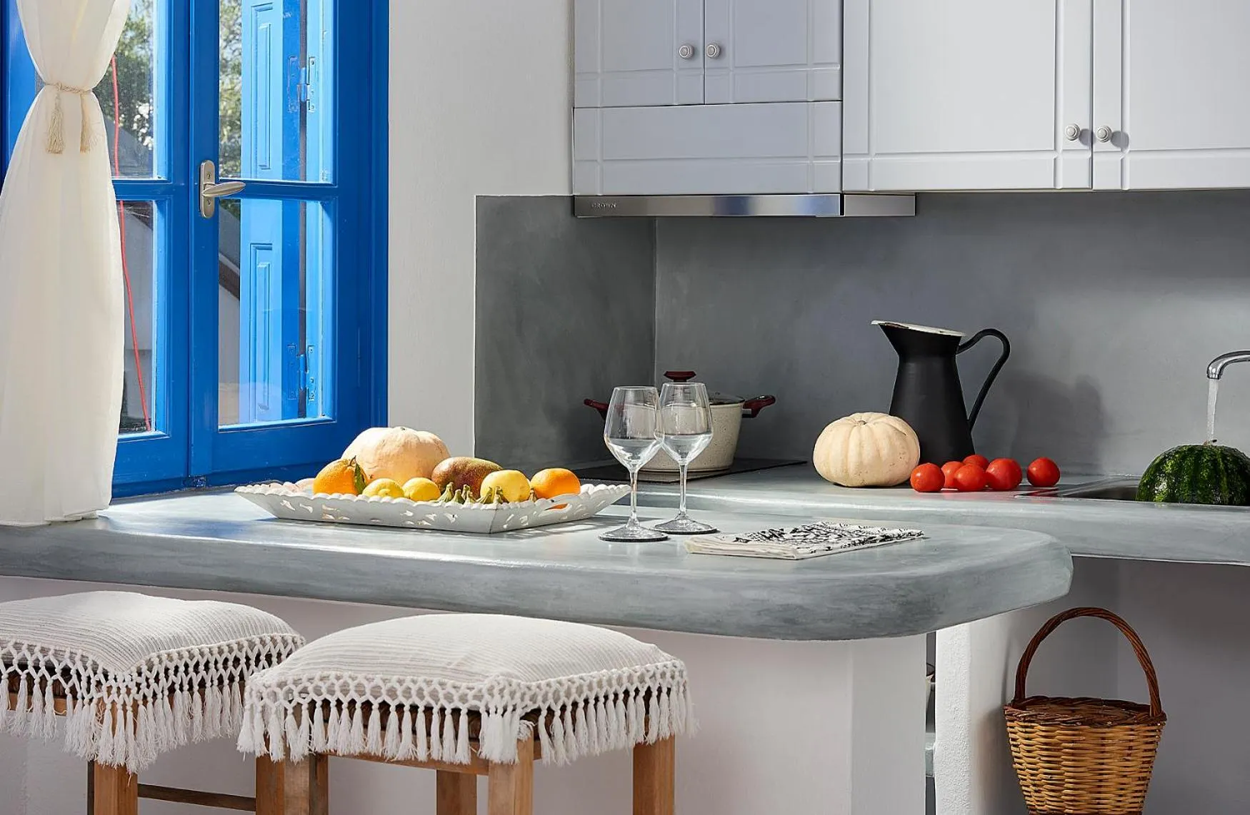 Kitchen or kitchenette in Elia Studios Pollonia