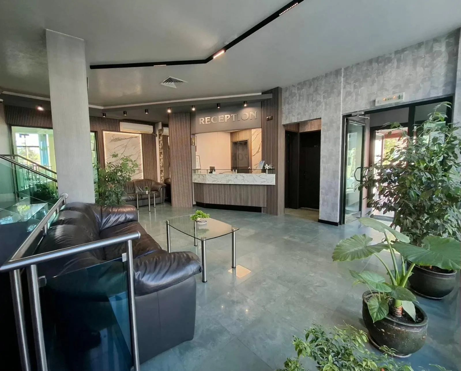 Lobby or reception in Korona Hotel