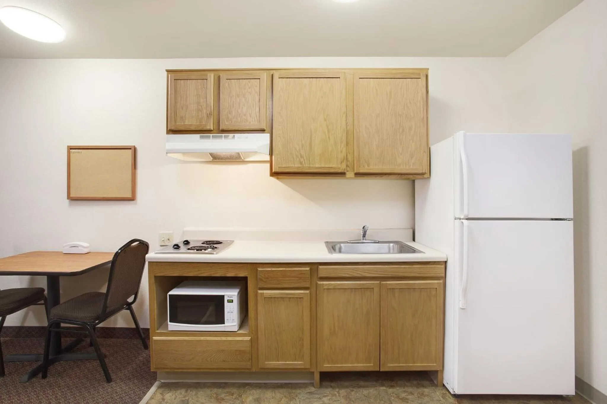 Kitchen or kitchenette in WoodSpring Suites Chesapeake-Norfolk South