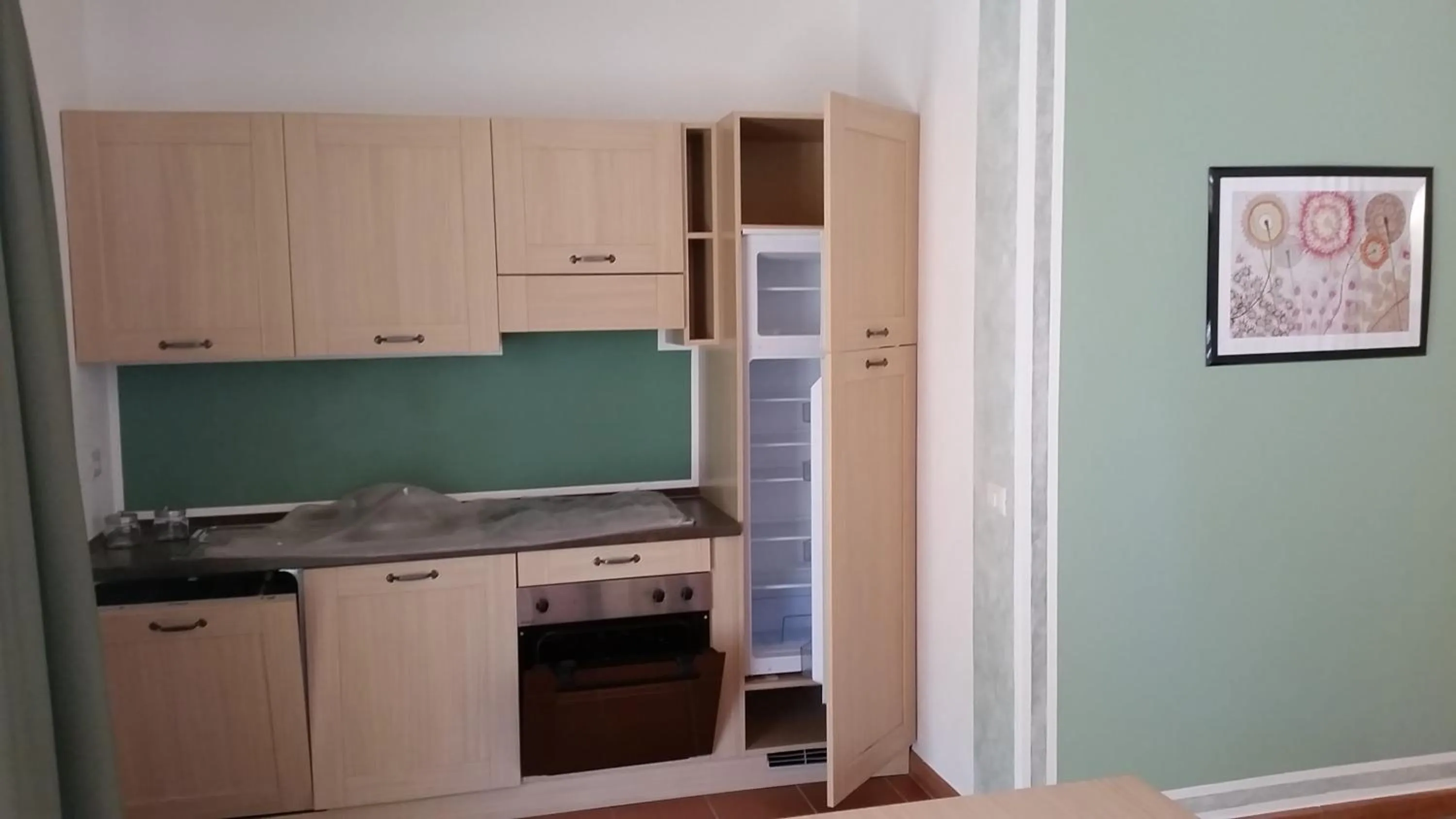 Kitchen or kitchenette in Residence Ataras