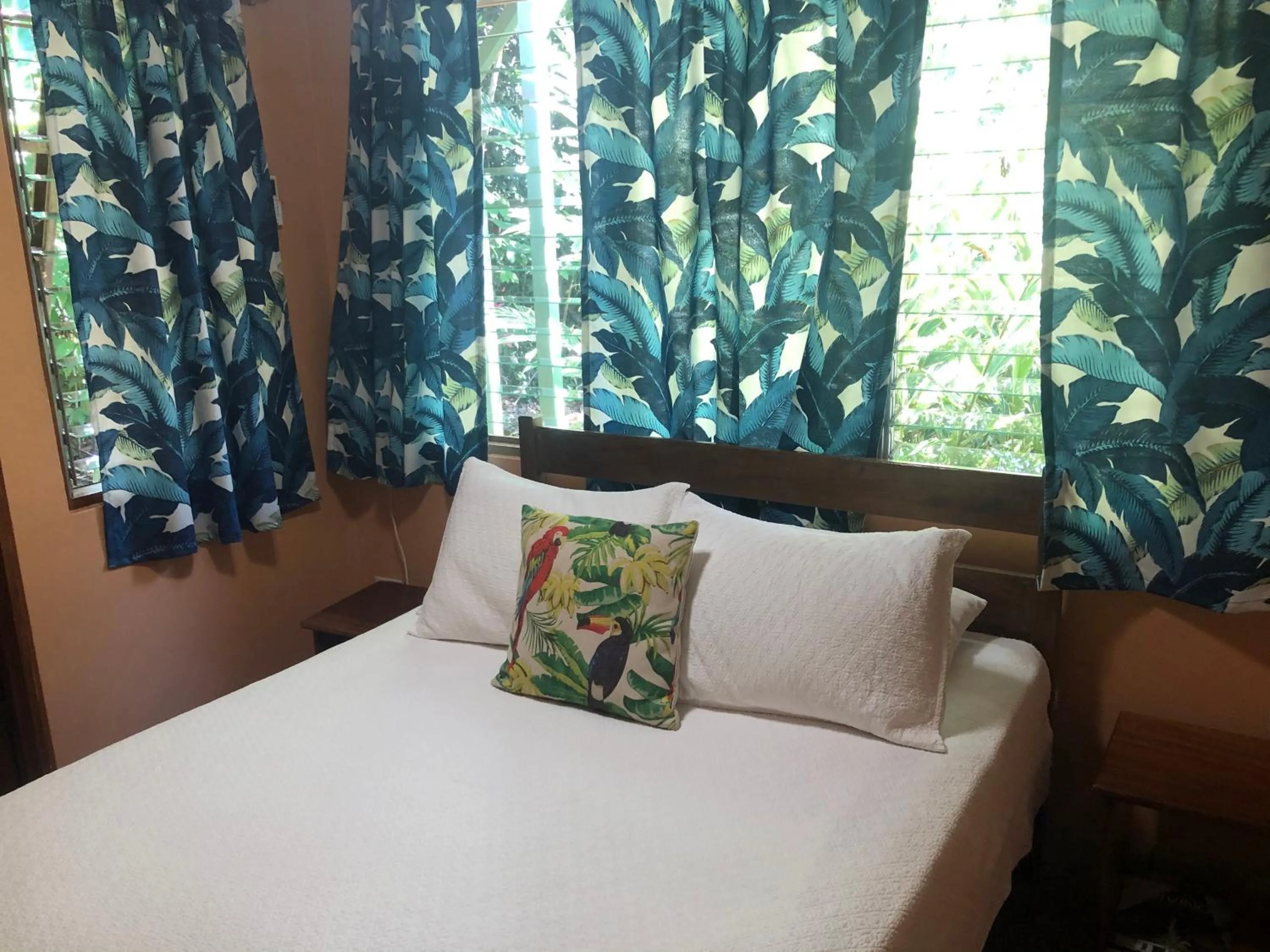 Bed in Hotel El Mono Feliz