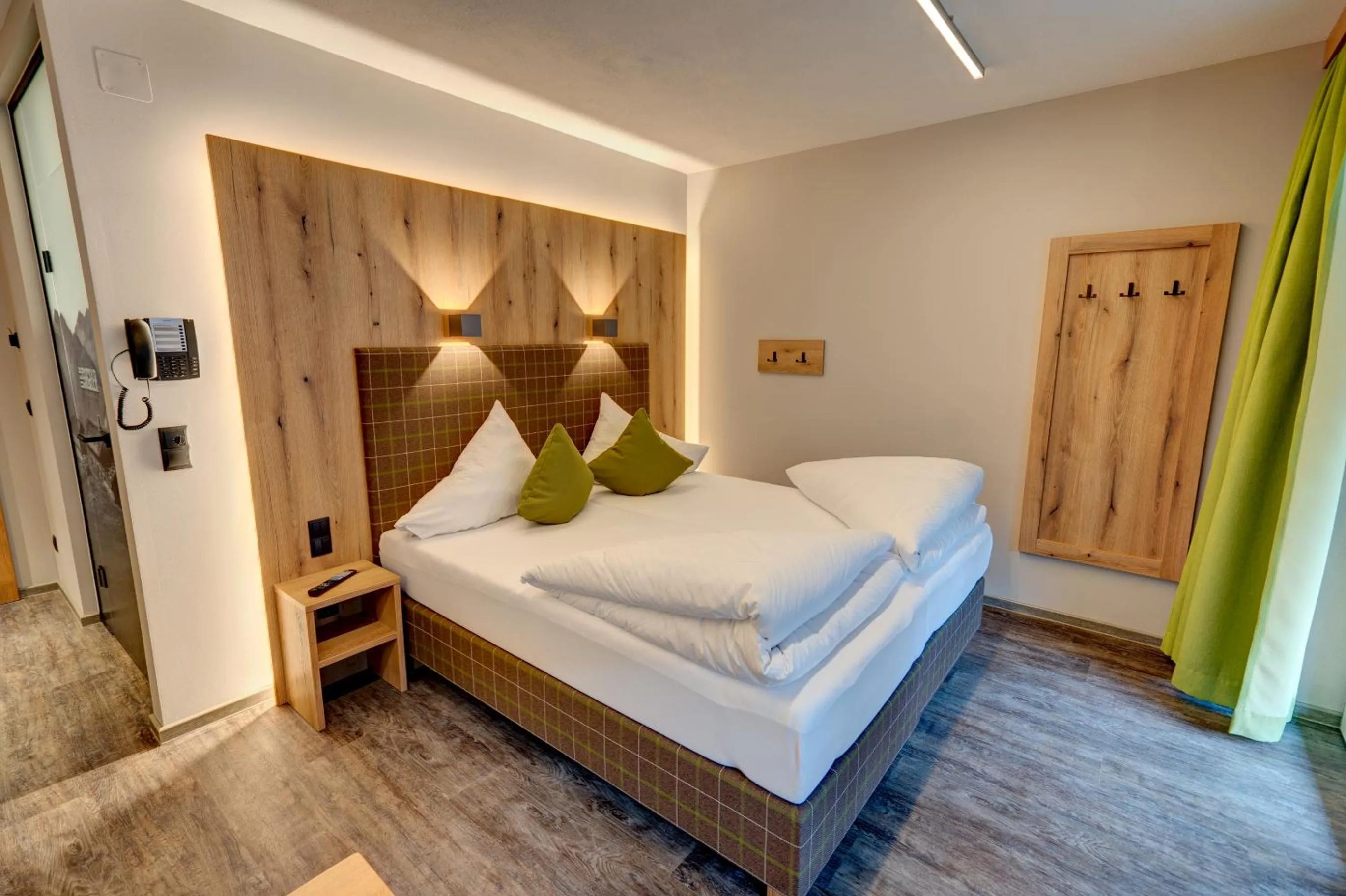 Bed in Der Siegeler B&B - this lifestylehotel rocks