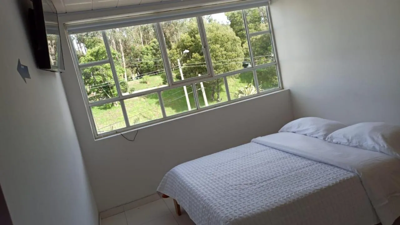 Bed in Hotel Mi Gloria