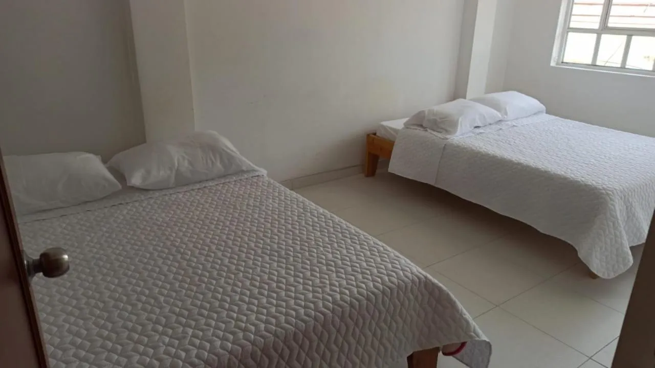 Bed in Hotel Mi Gloria