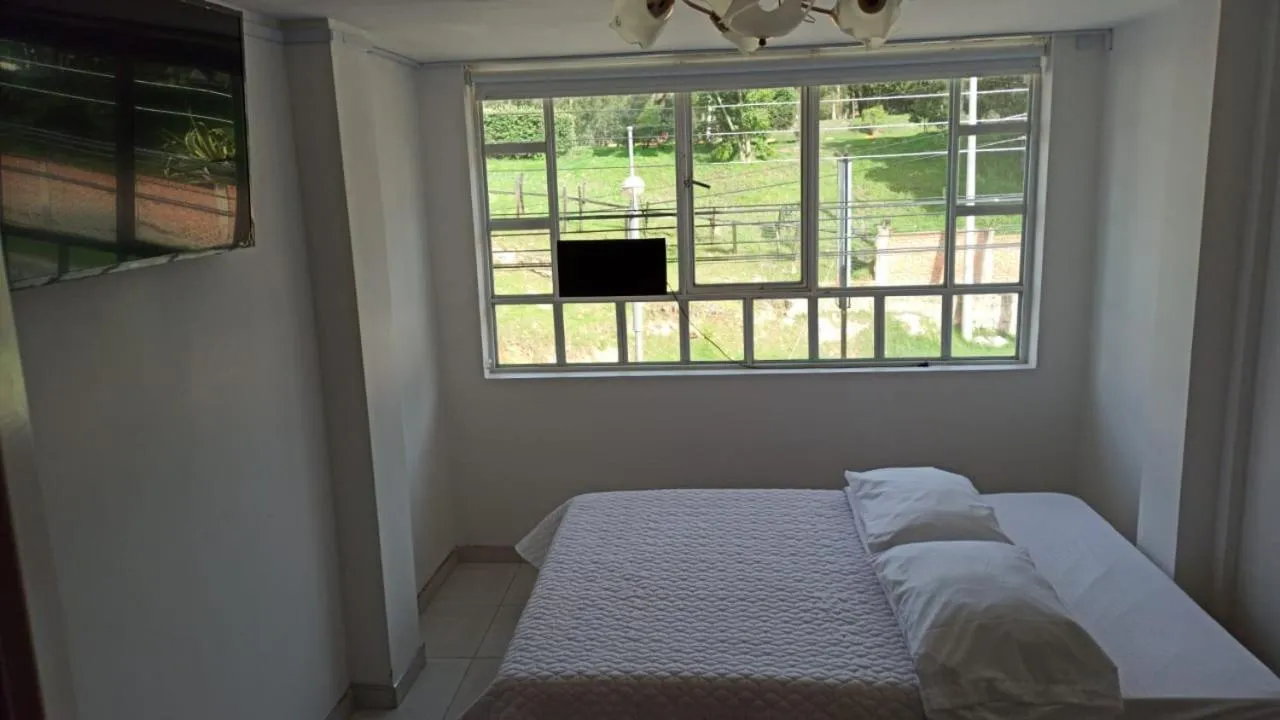 Bed in Hotel Mi Gloria