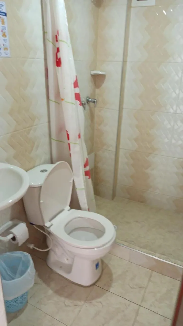 Bathroom in Hotel Mi Gloria