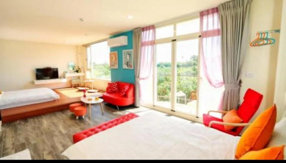 Photo of the whole room, Bed in Full Moon Resort