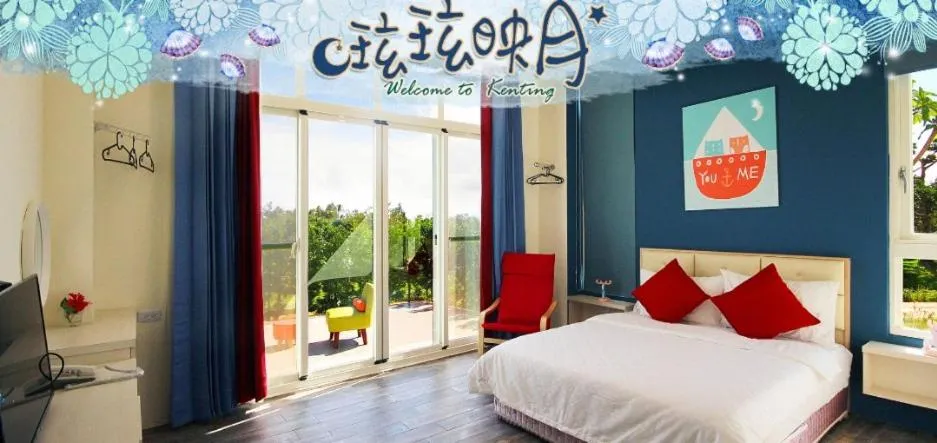 Photo of the whole room, Bed in Full Moon Resort