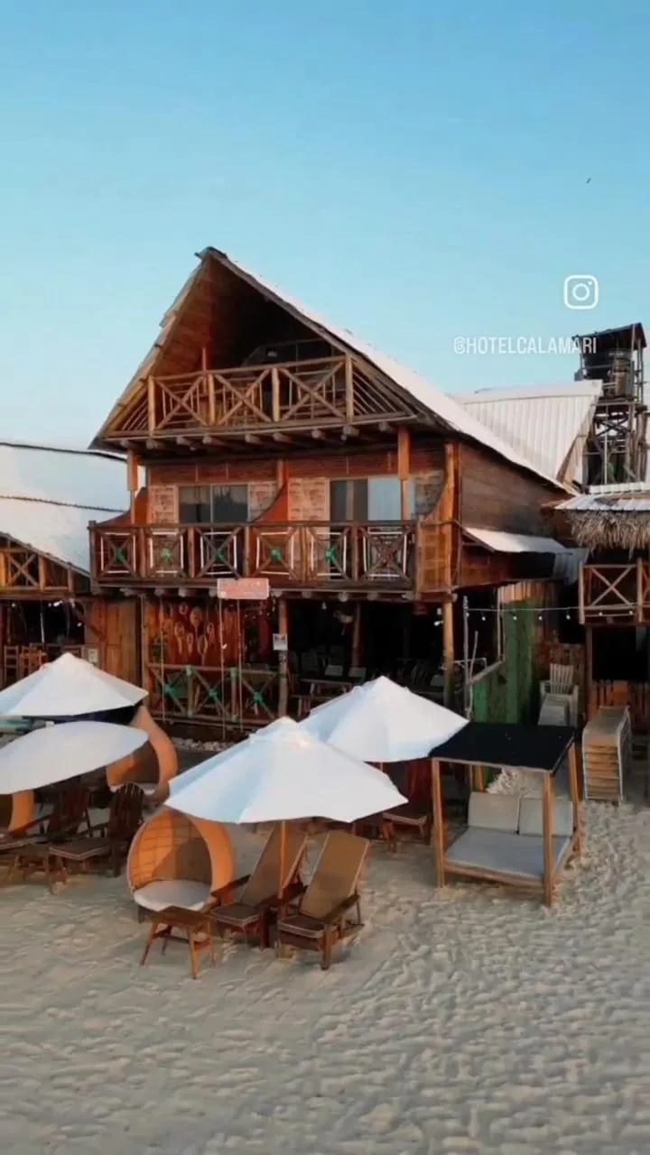 Property building in Hotel Calamari Baru