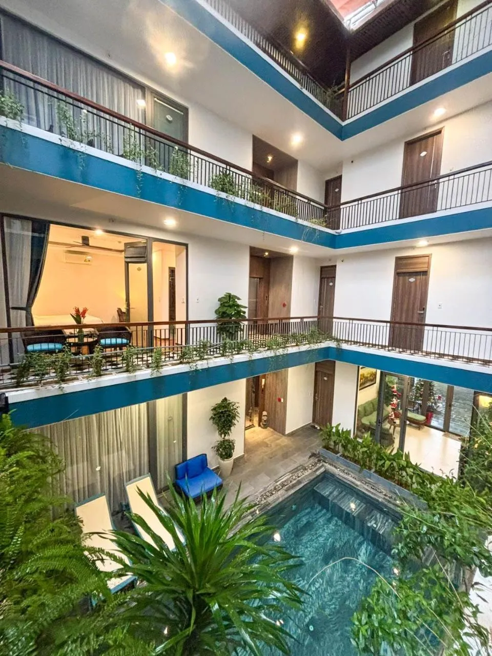 Pool view in The Nam An Villa Hoi An