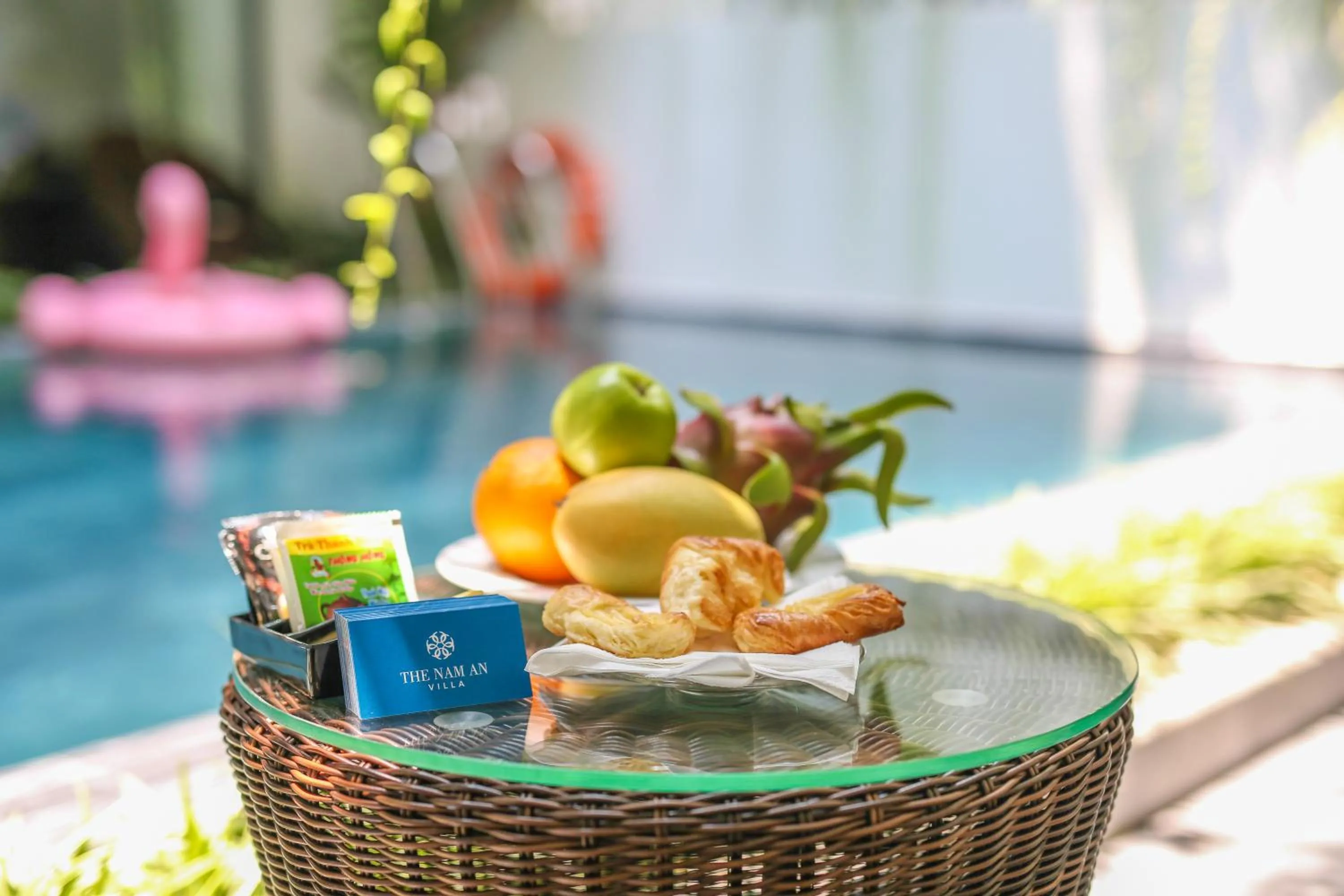 Food and drinks in The Nam An Villa Hoi An