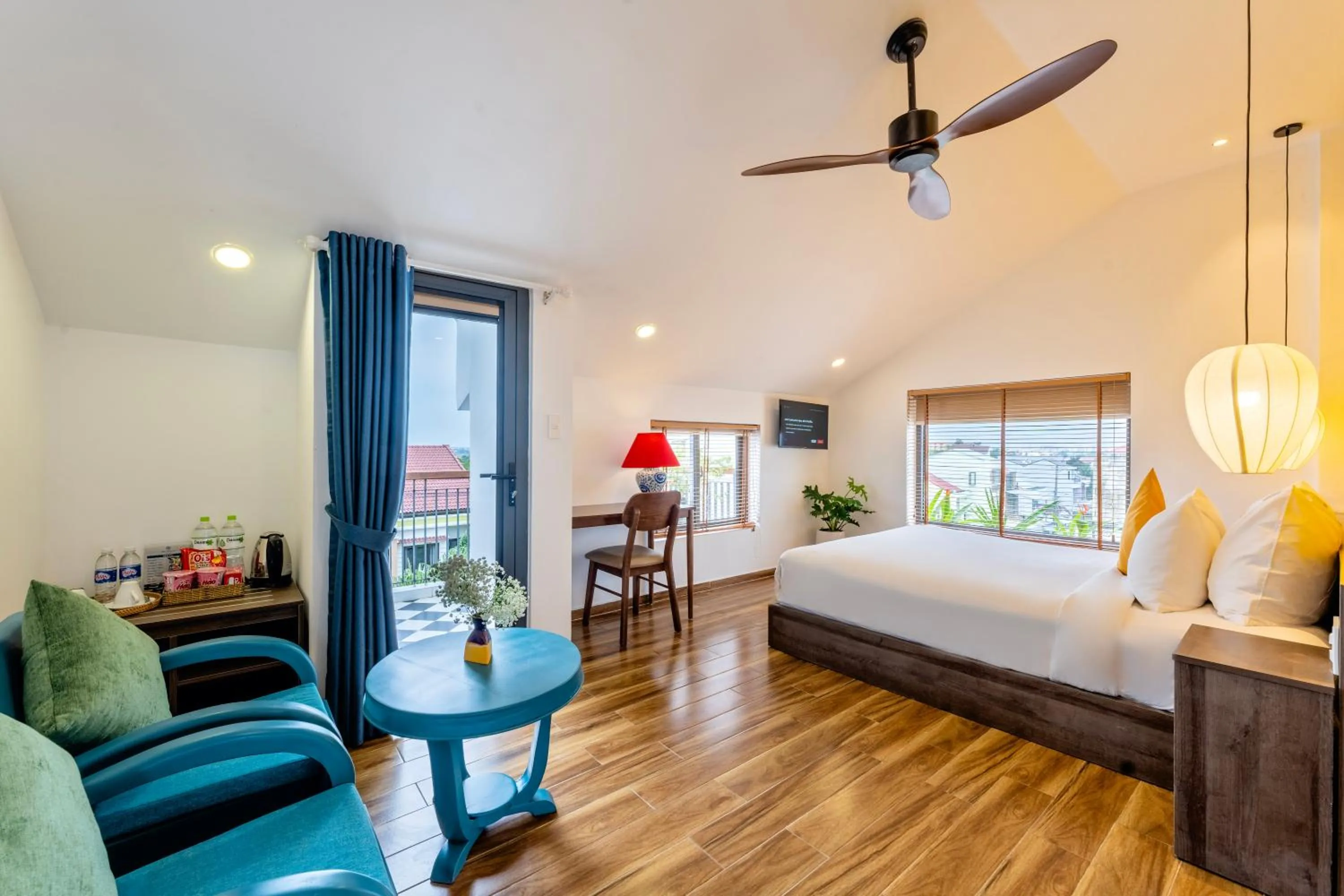 Bed in The Nam An Villa Hoi An