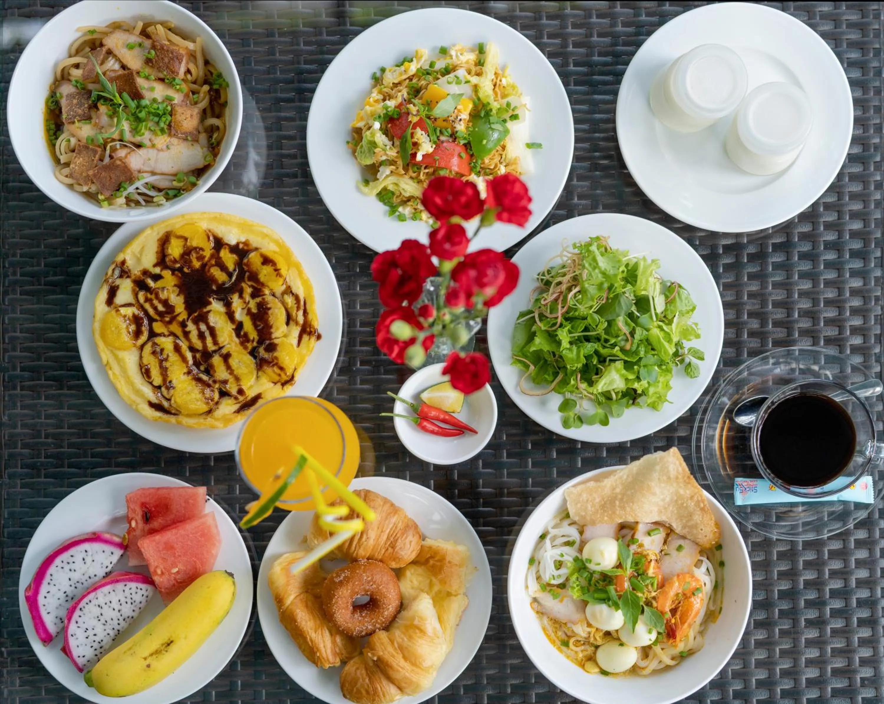 Food and drinks in The Nam An Villa Hoi An