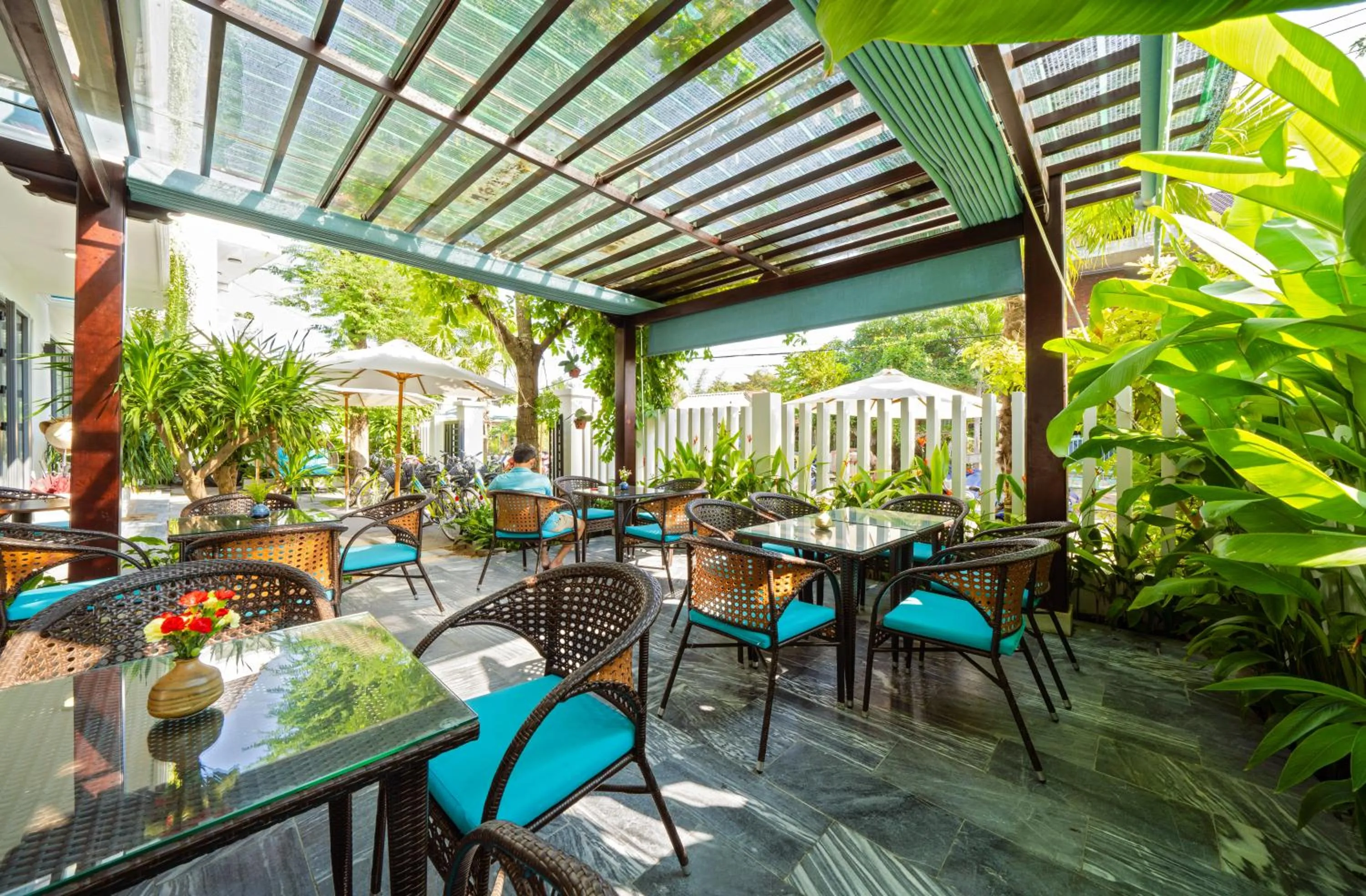 Patio in The Nam An Villa Hoi An