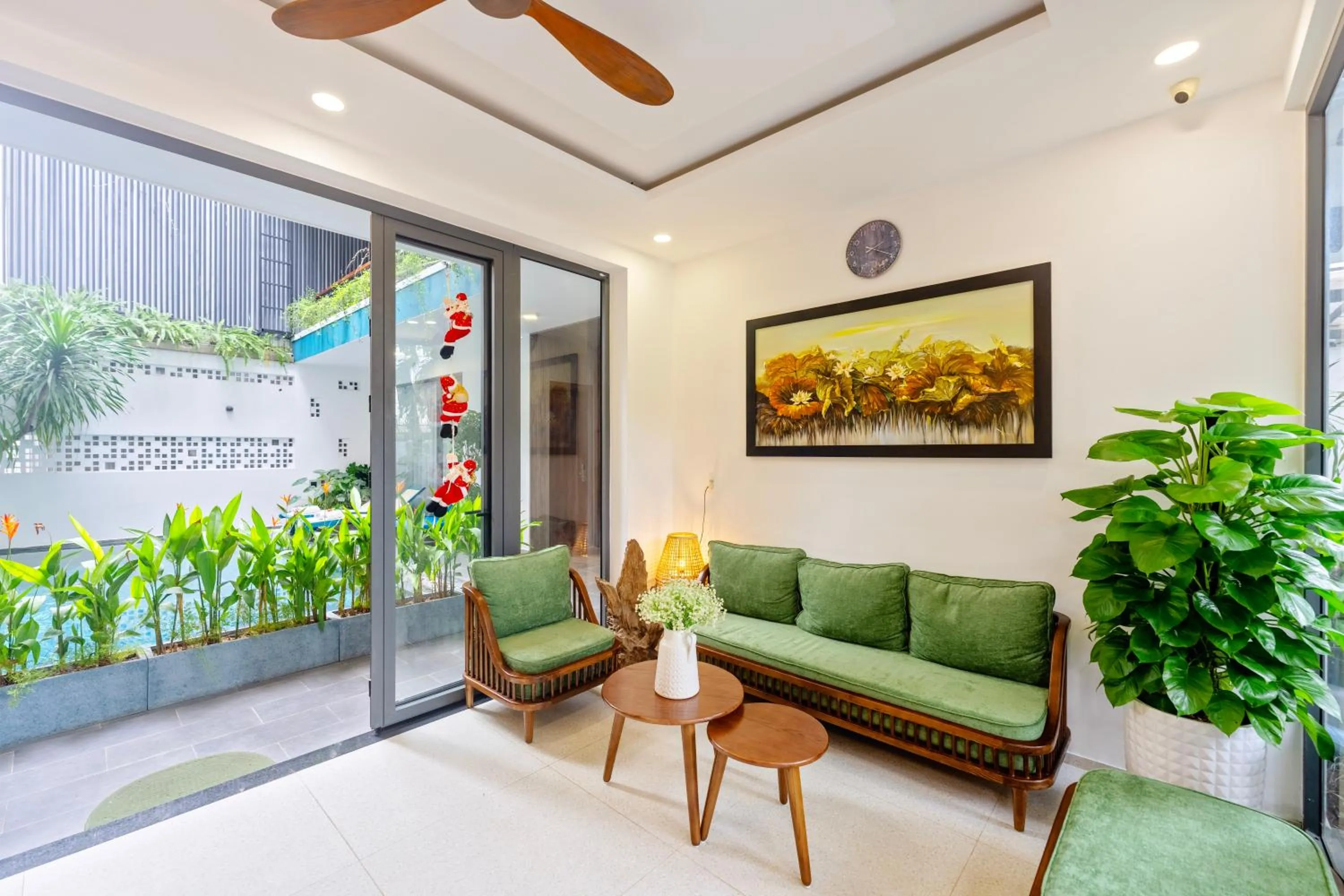 Decorative detail in The Nam An Villa Hoi An