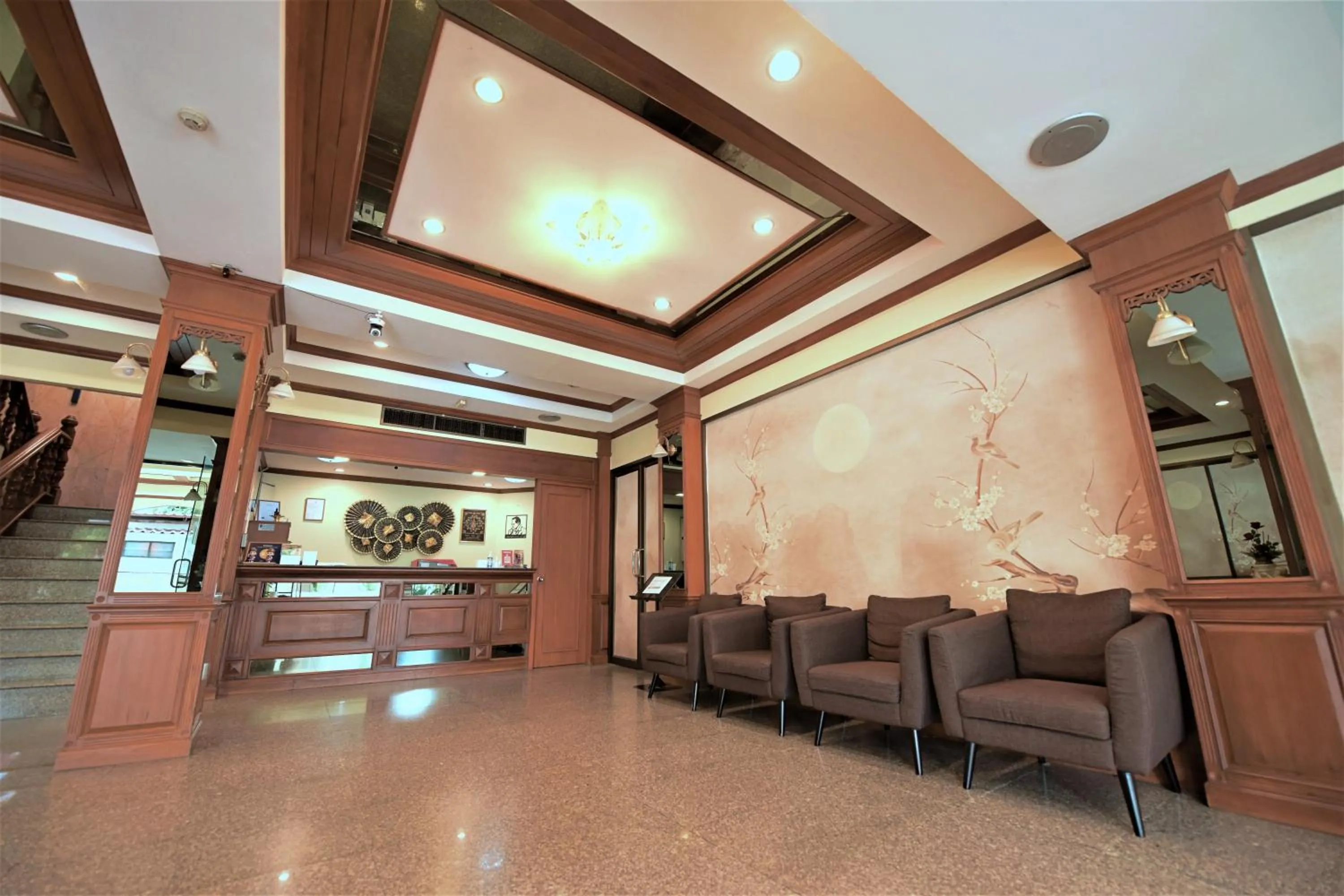 Lobby or reception in Hua Lin Inn