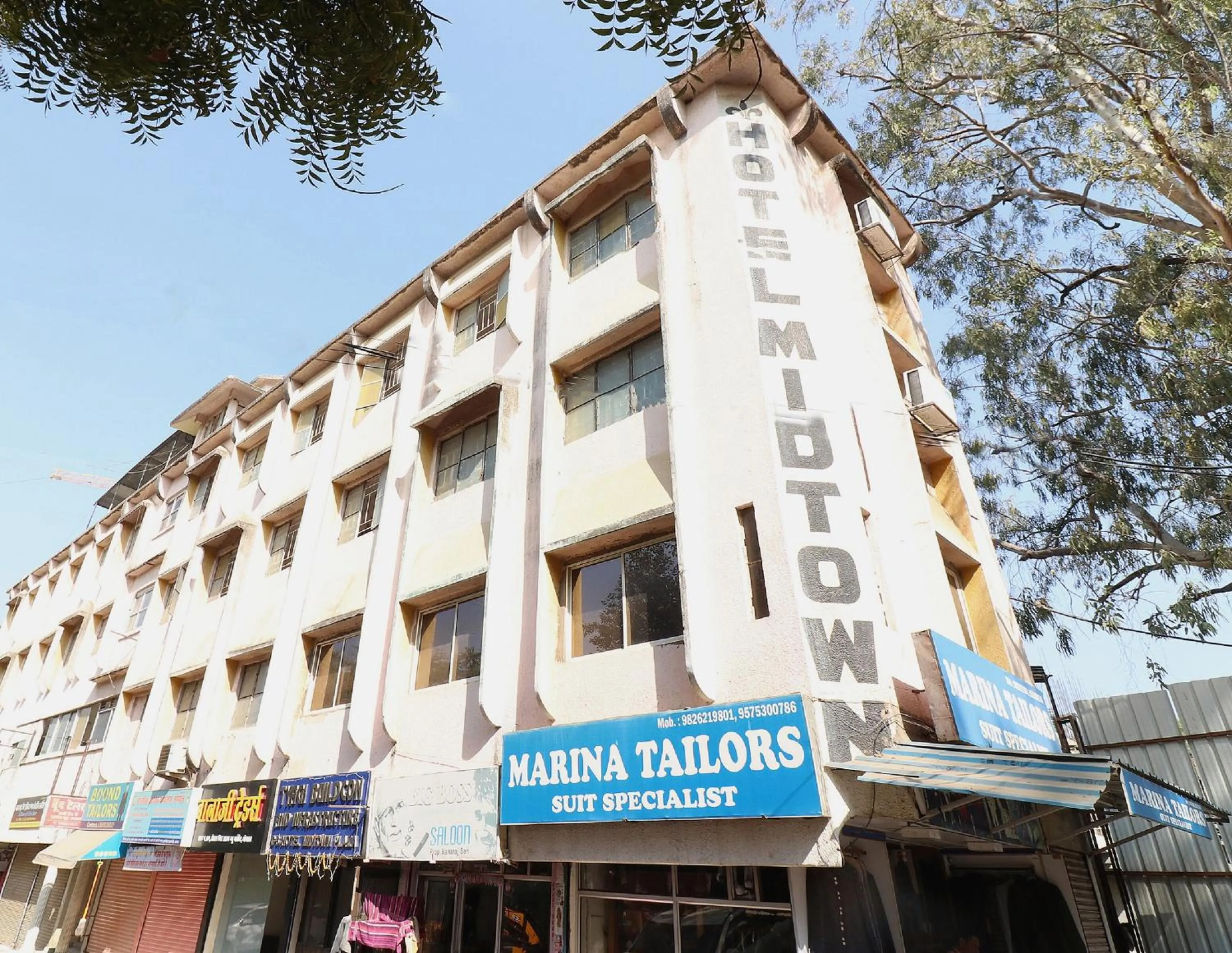 Facade/entrance in Hotel O Midtown