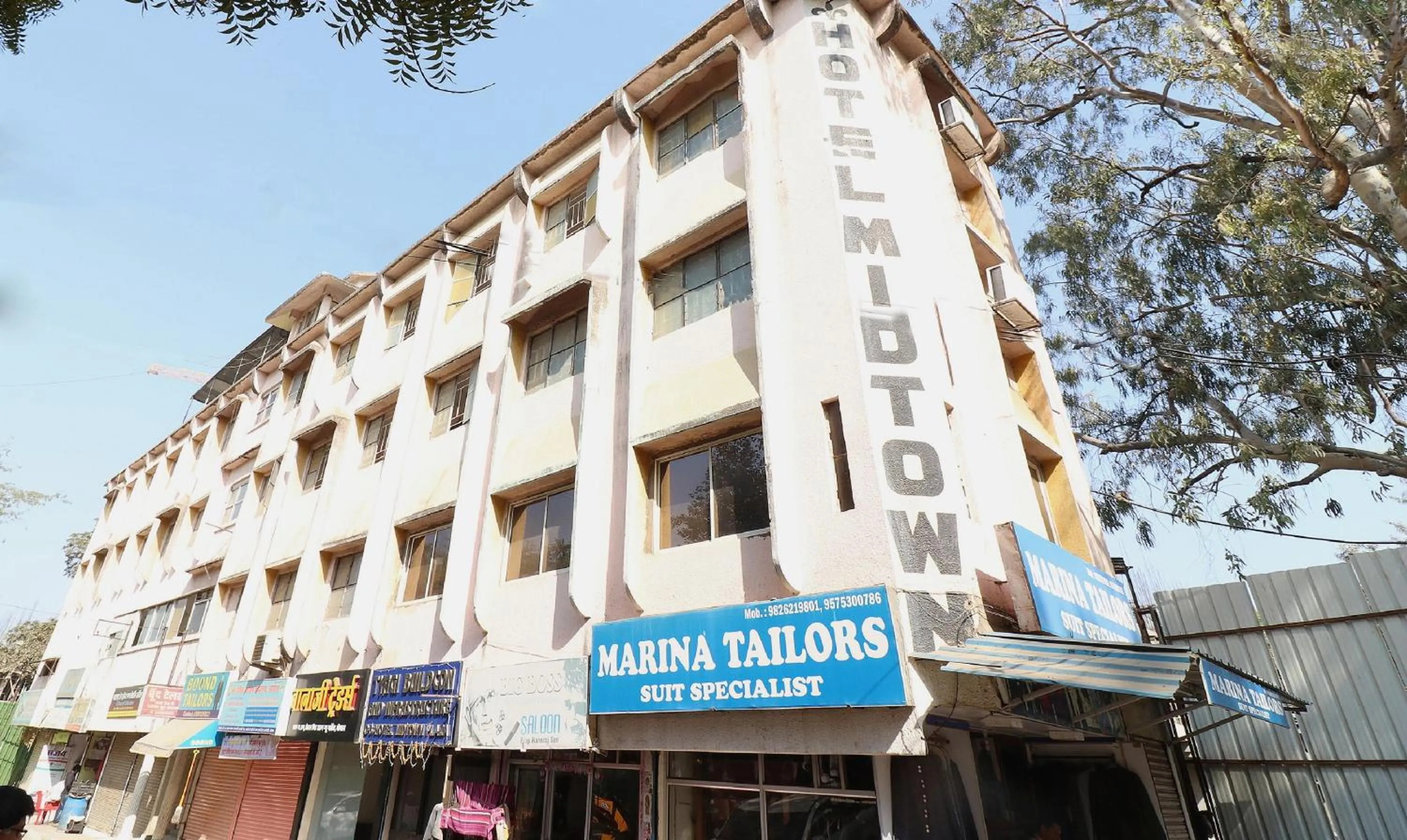 Facade/entrance in Hotel O Midtown