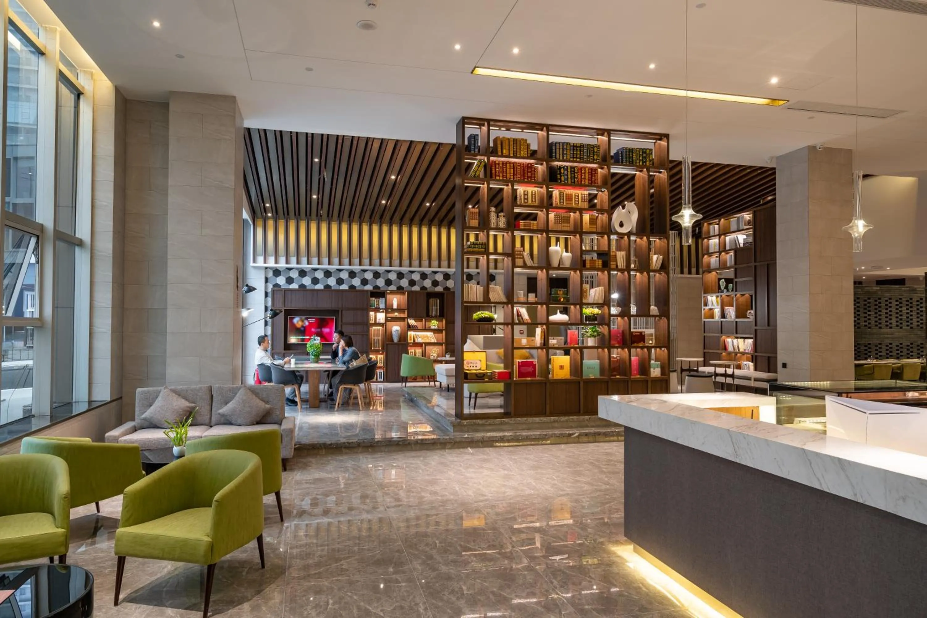 Lounge or bar in Anban Hotel Shenzhen