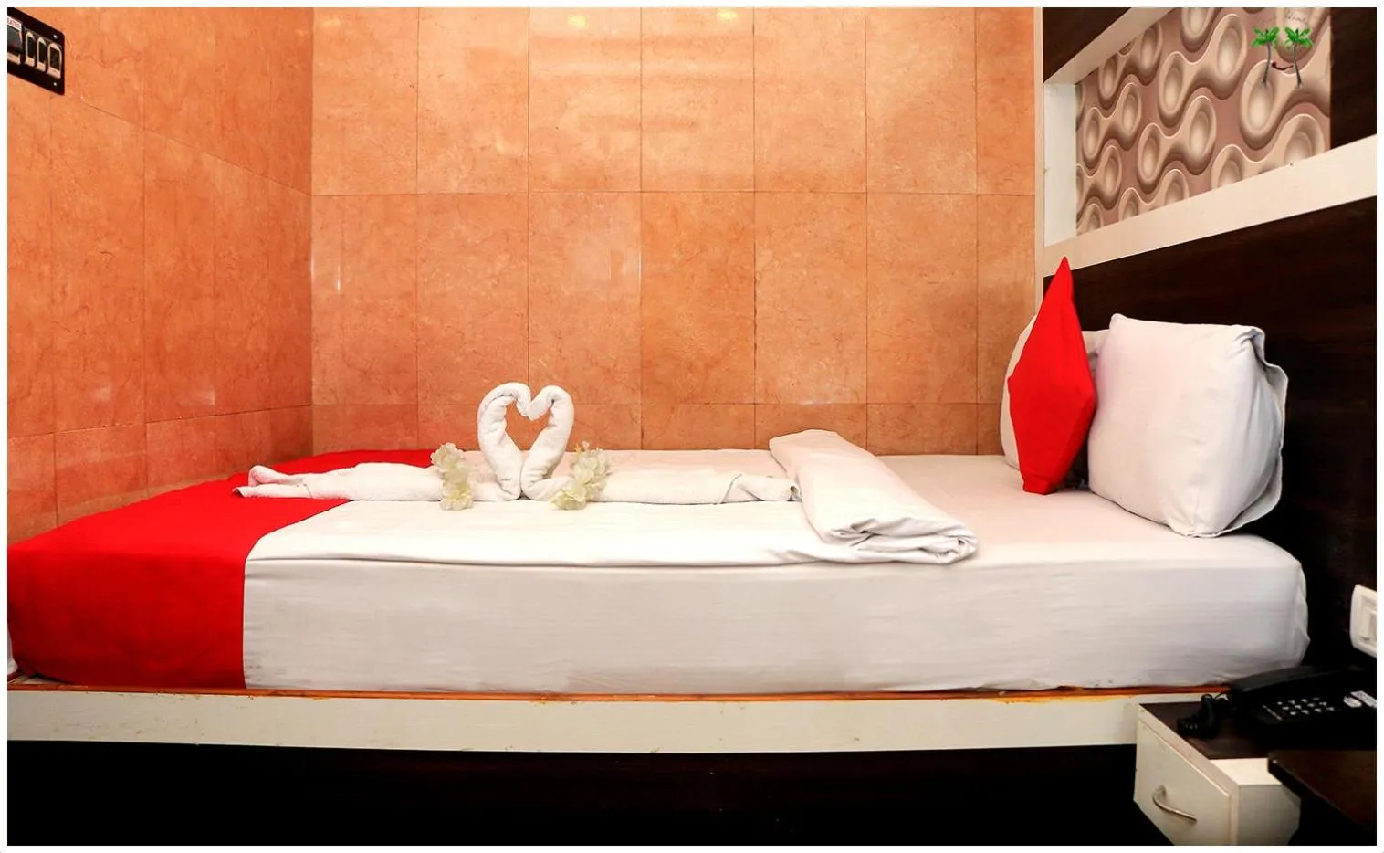 Bedroom in Peace Residency