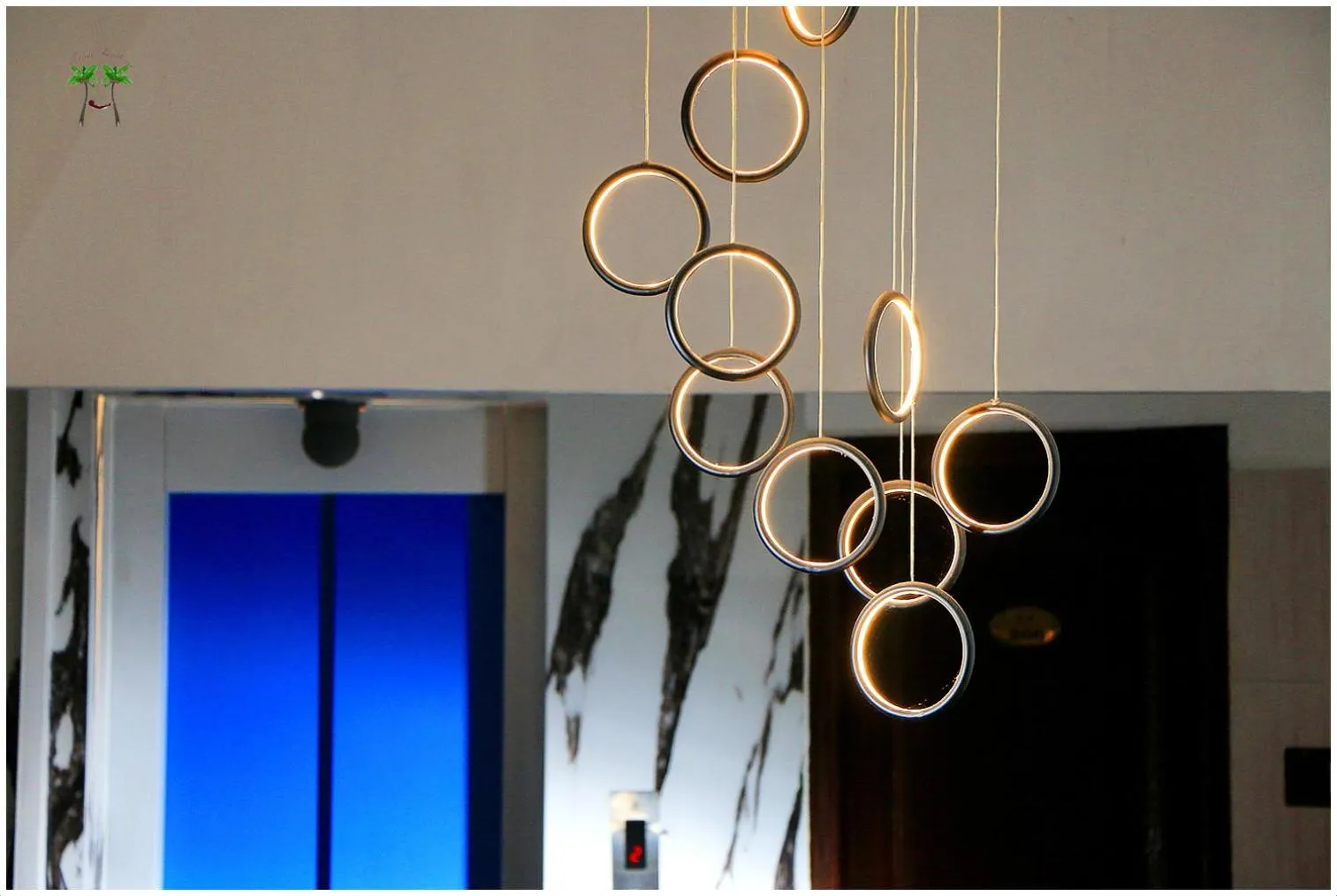 elevator in Peace Residency